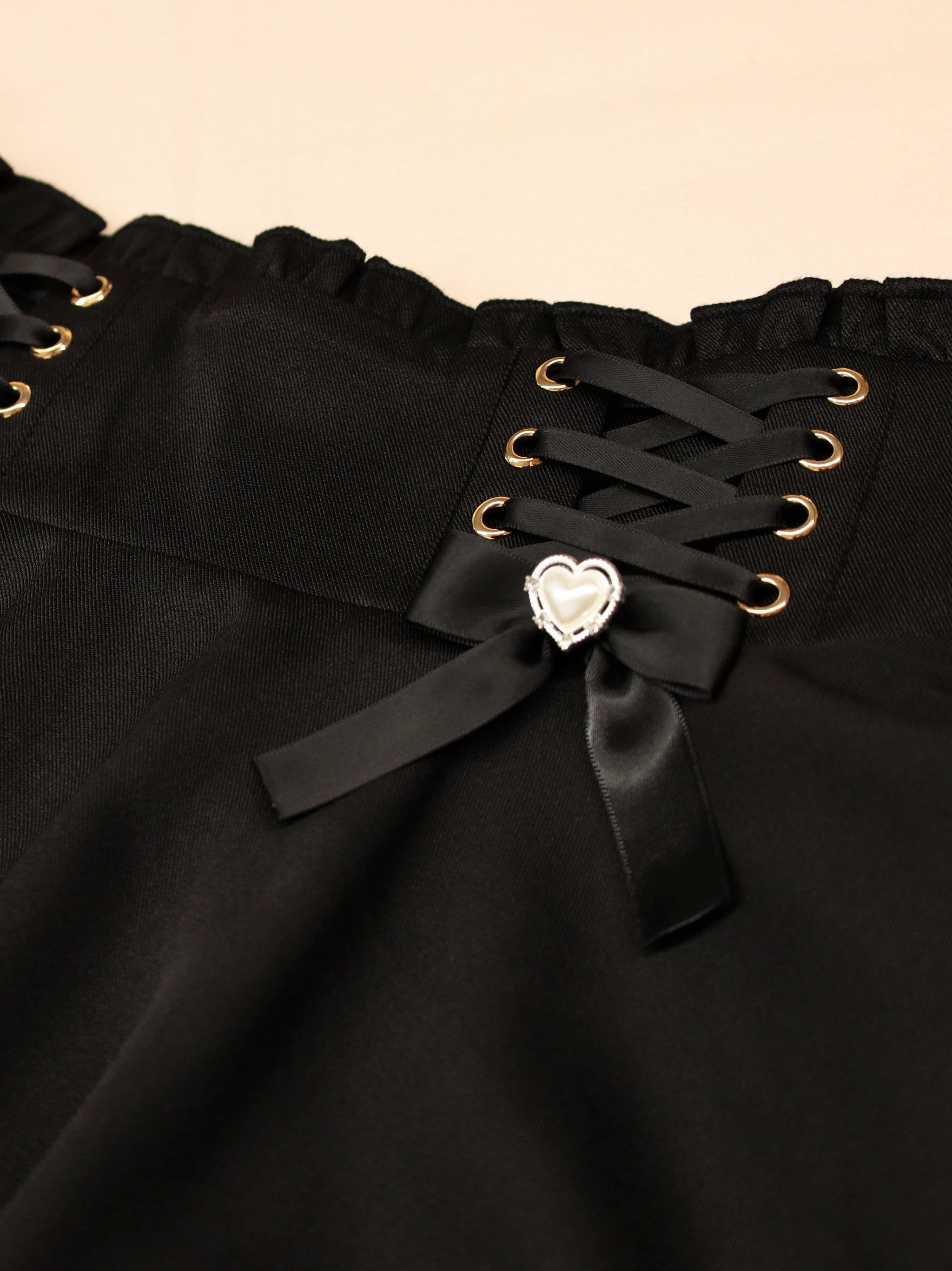 ハートビジューリボンフレアスカパン |Amavel(アマベル)公式サイト