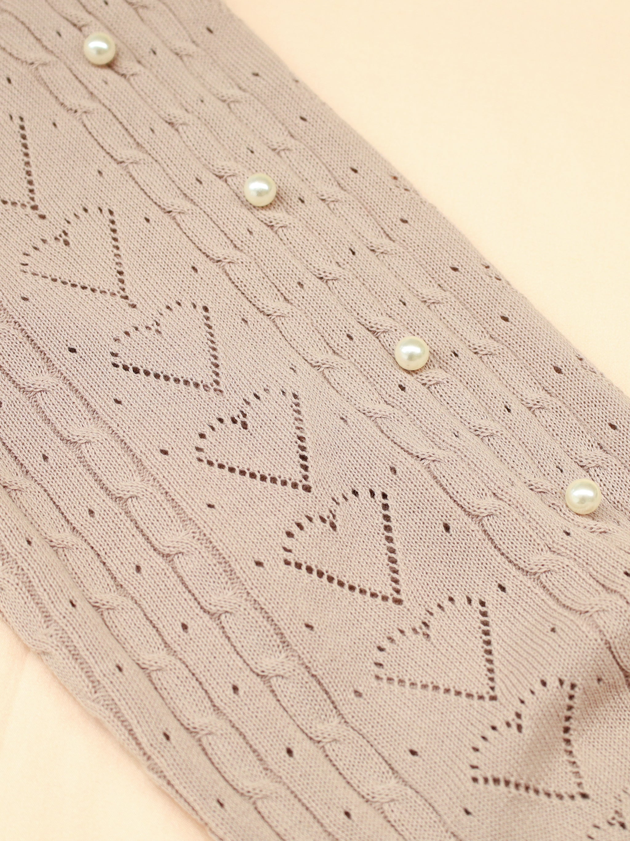 ハート透かしあみショートカーディガン |Amavel(アマベル)公式サイト