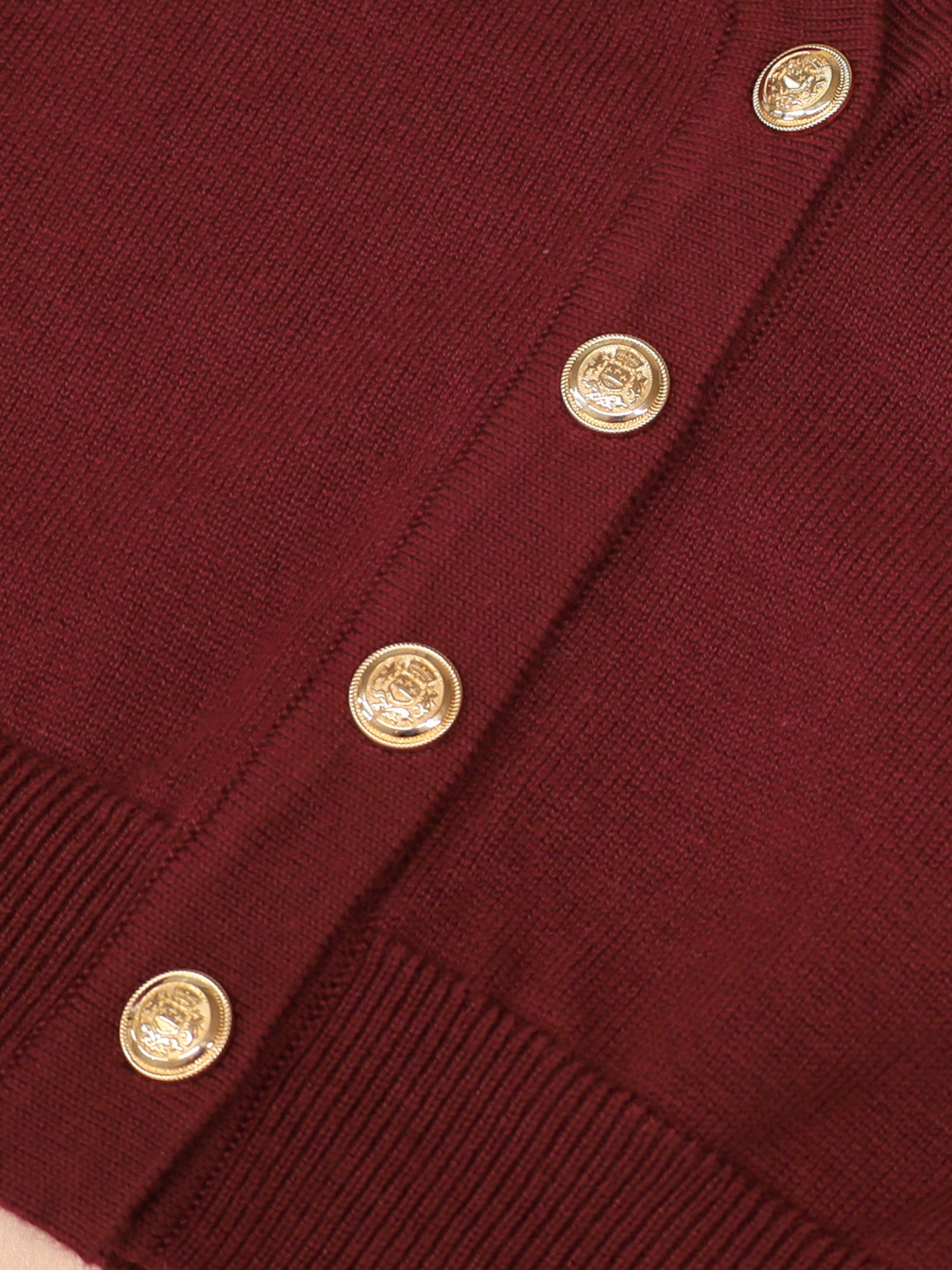 Royal checkmate Vネックカーディガン |Amavel(アマベル)公式サイト