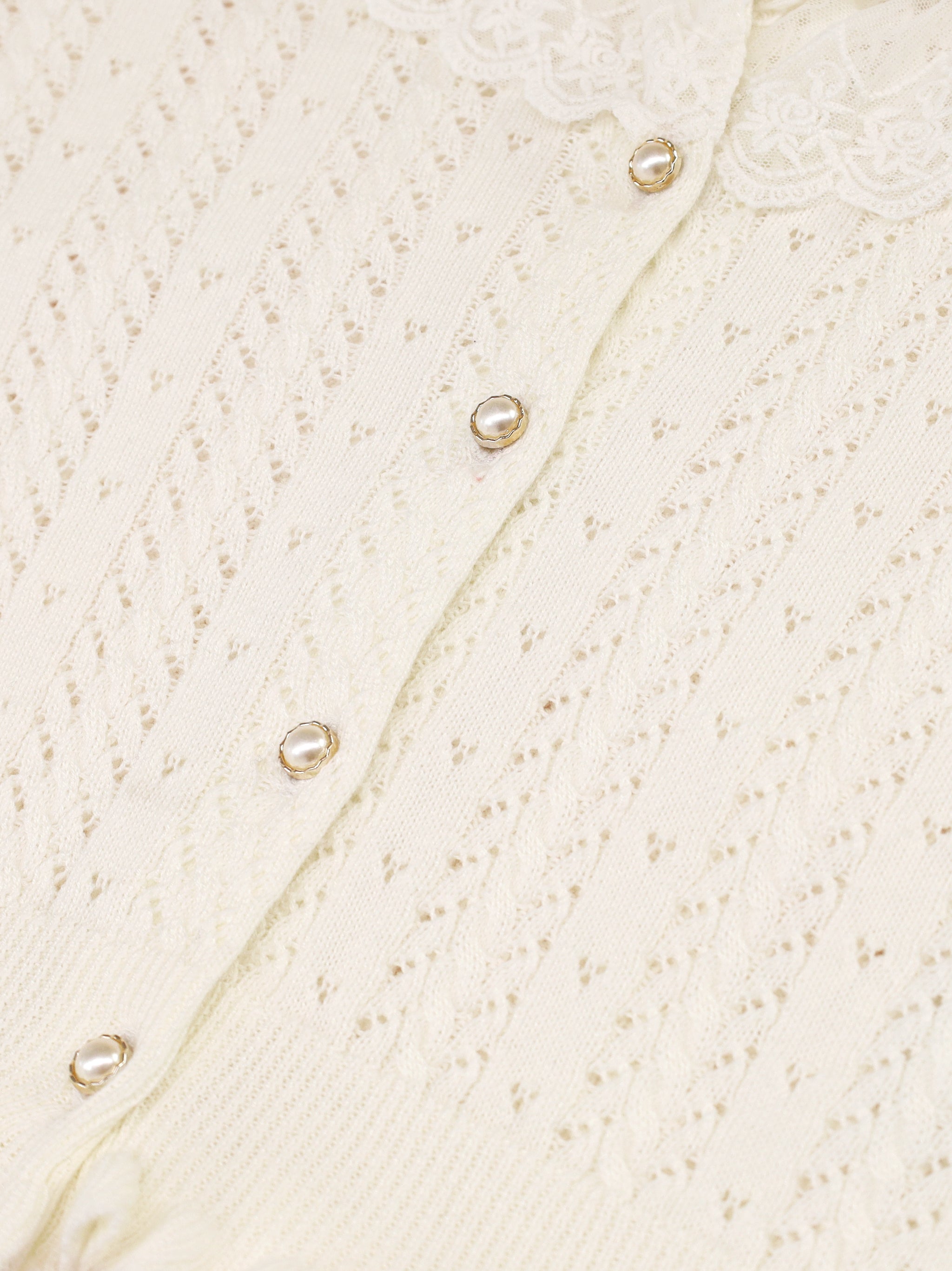 ロマンティックレースすかし編みカーディガン |Amavel(アマベル)公式サイト