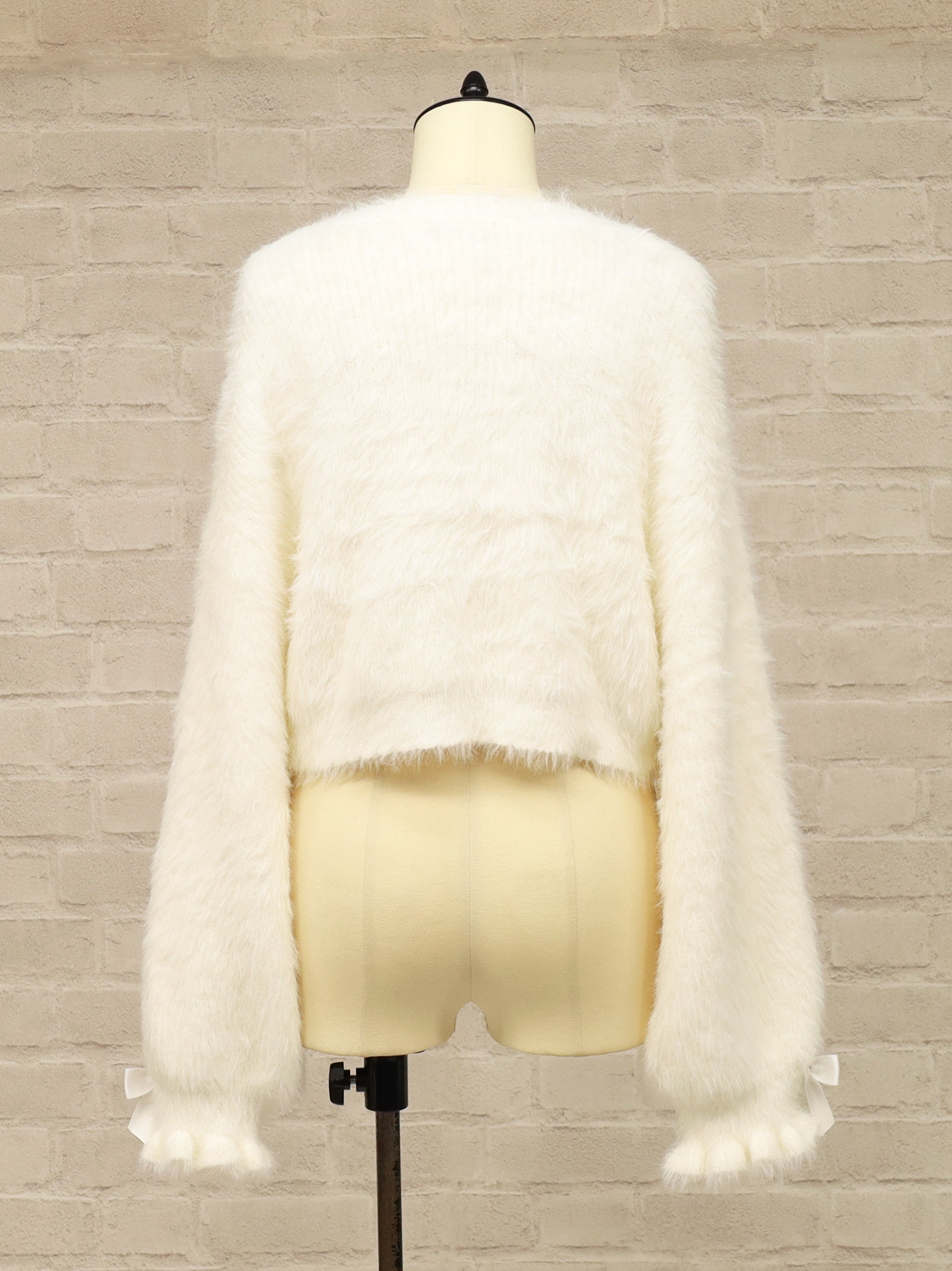 シャギーニット ショートカーディガン |Amavel(アマベル)公式サイト