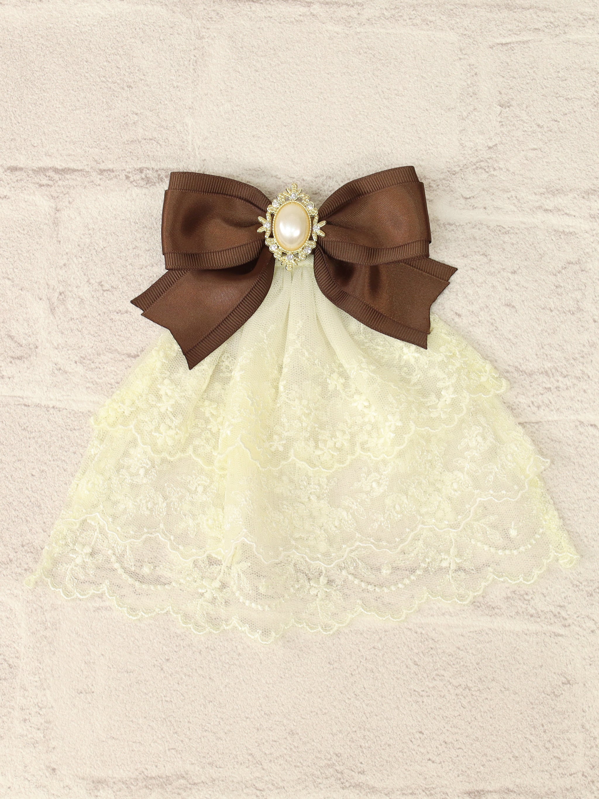 Rosette Doll ジャボリボンブローチ |Amavel(アマベル)公式サイト