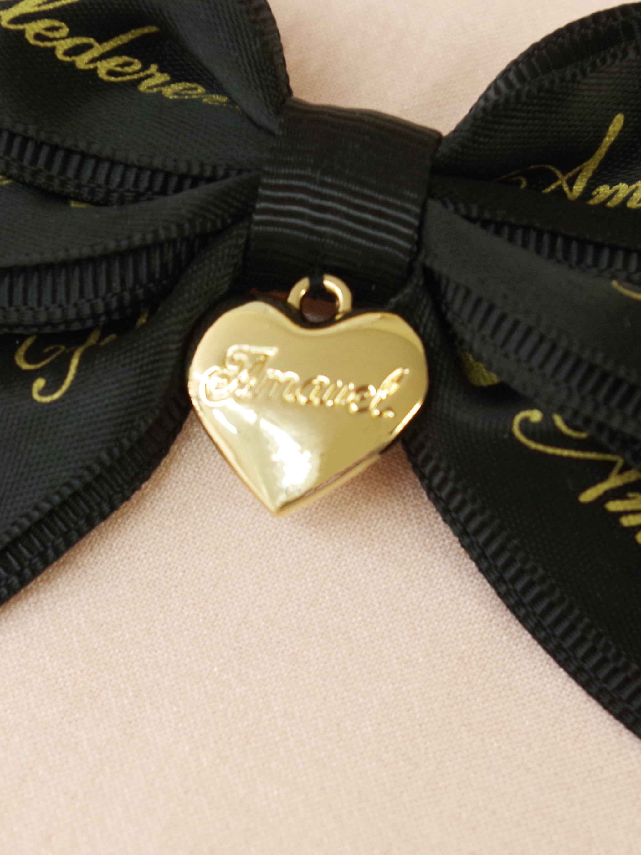 【メンバーズセール対象】ハートチャーム付ダブルリボンミニクリップ |Amavel(アマベル)公式サイト