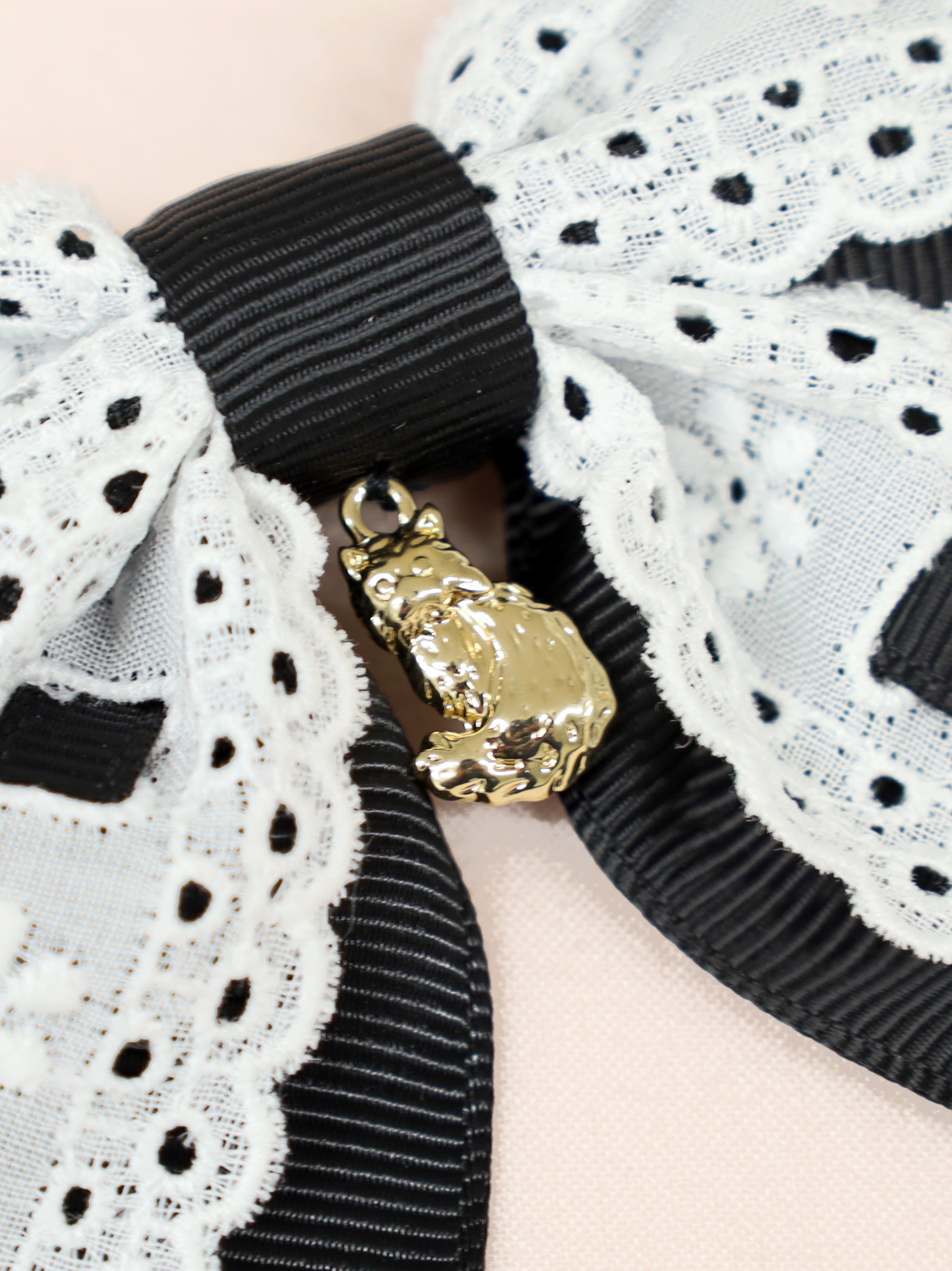 Dreaming Kitten Picnic ダブルリボンクリップ |Amavel(アマベル)公式サイト