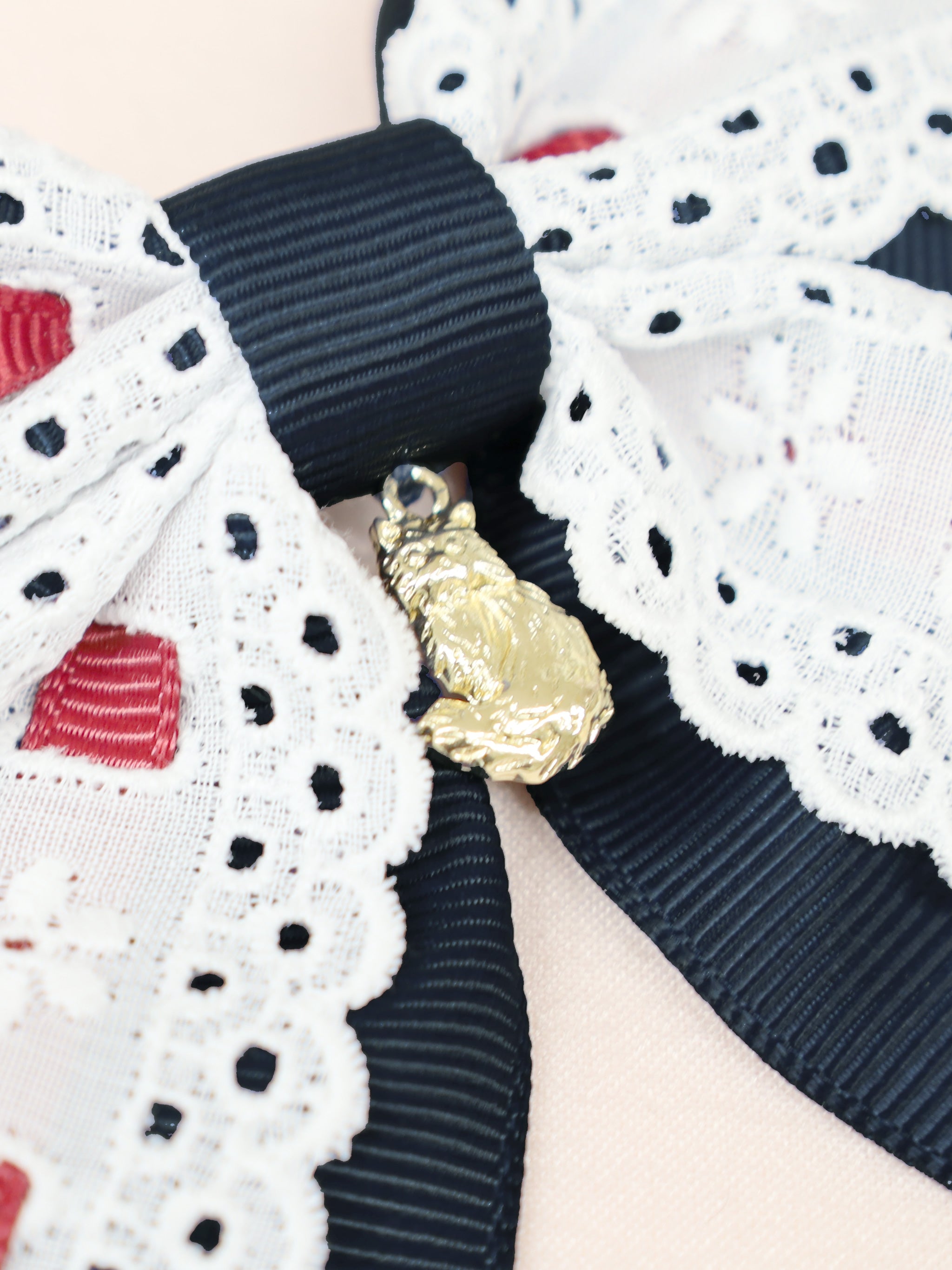 Dreaming Kitten Picnic ダブルリボンクリップ |Amavel(アマベル)公式サイト