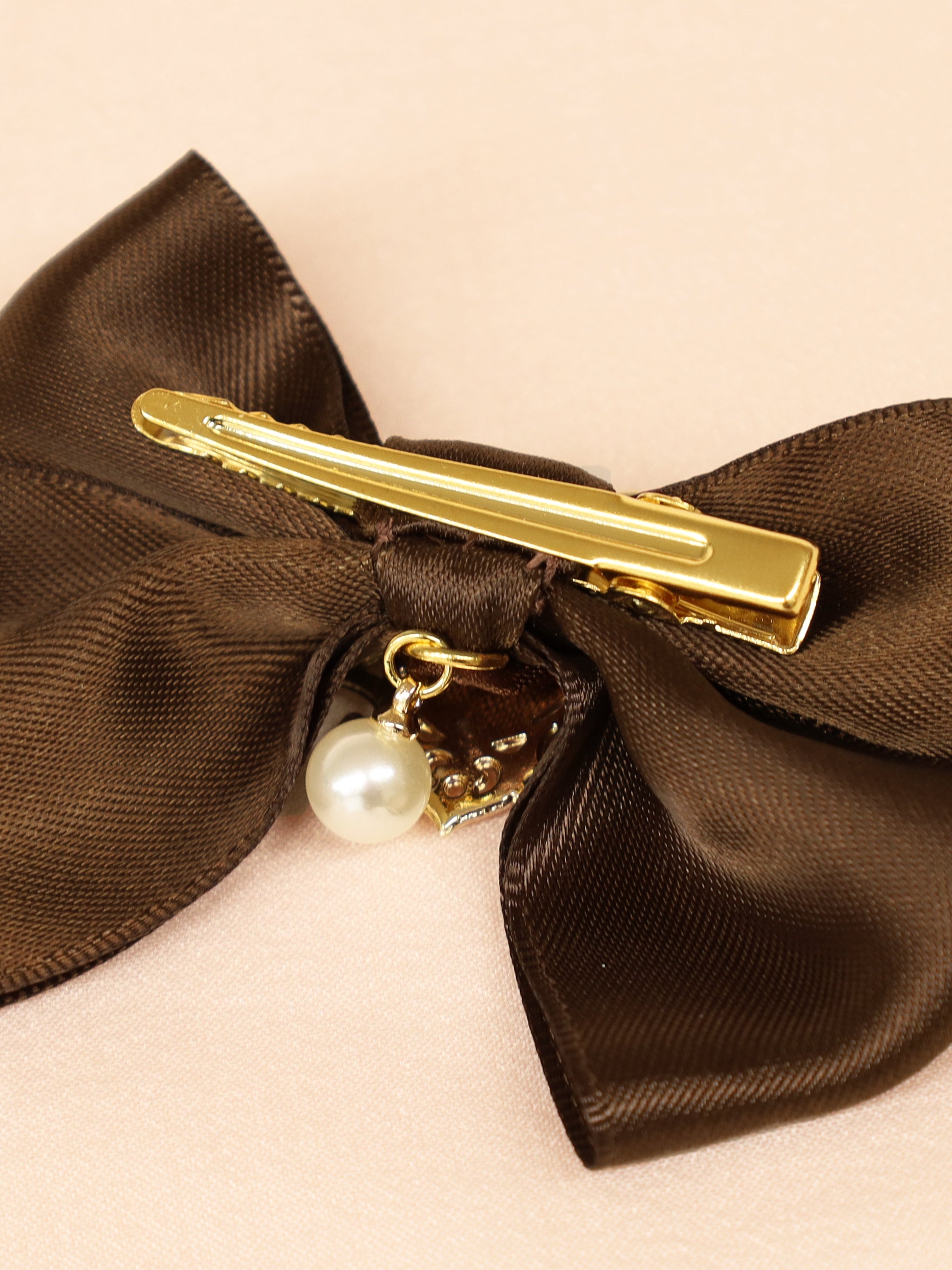 ハートチャーム付ダブルリボンクリップ |Amavel(アマベル)公式サイト