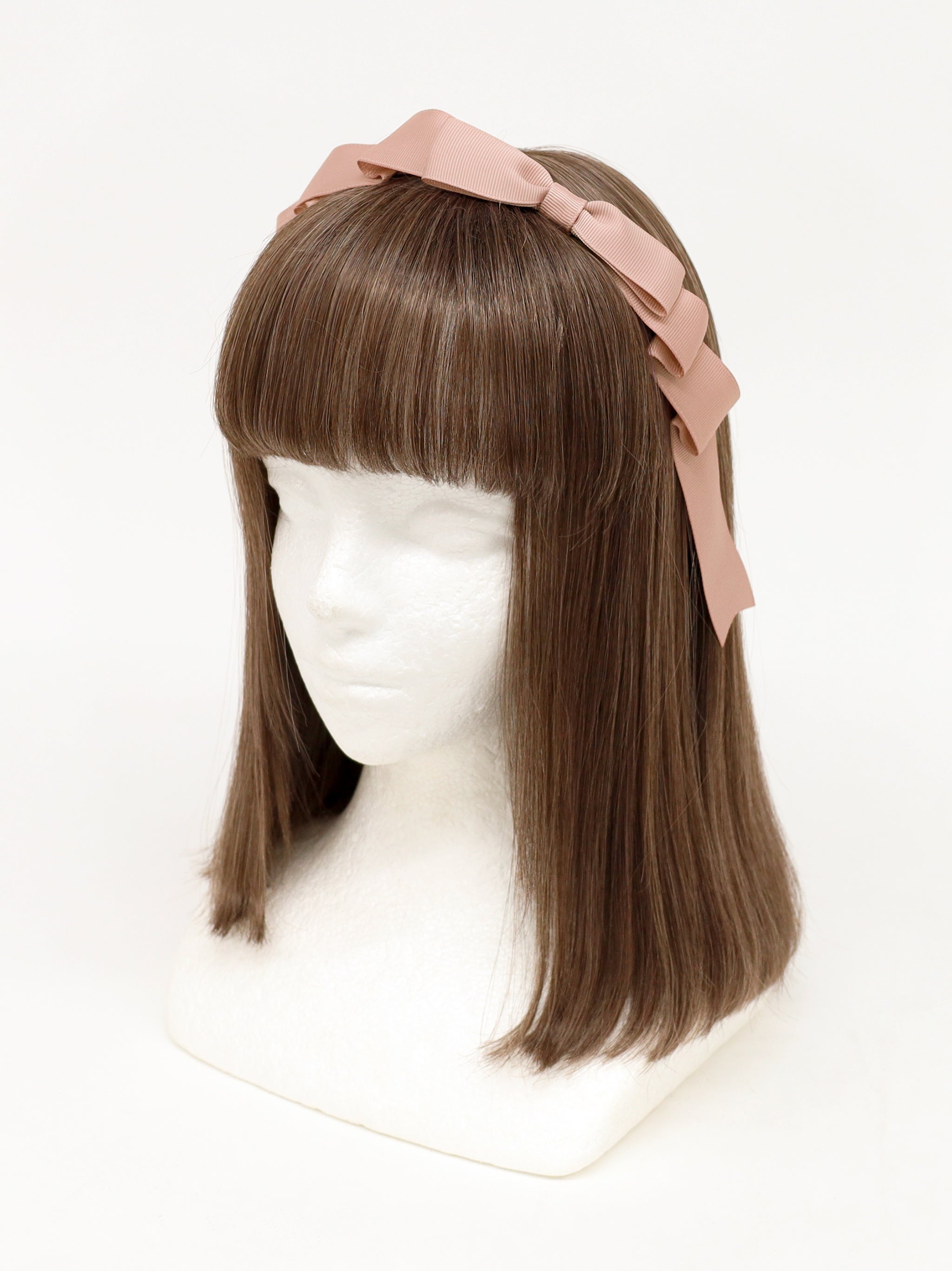 【メンバーズセール対象】グログランリボンカチューシャ ピンク(Pink) FREE |Amavel(アマベル)公式サイト