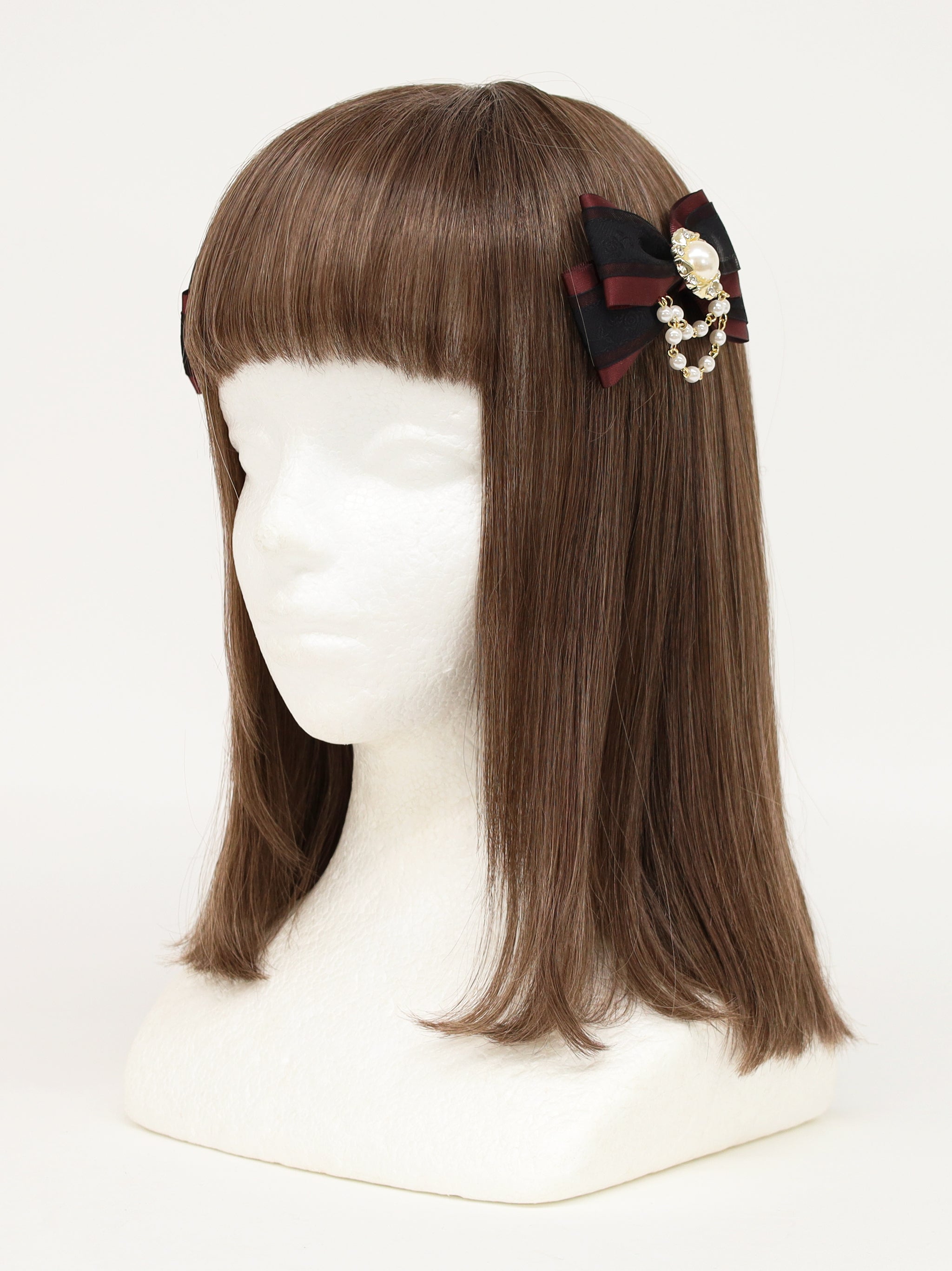 【メンバーズセール対象】Mysterious Doll ダブルリボンクリップ |Amavel(アマベル)公式サイト