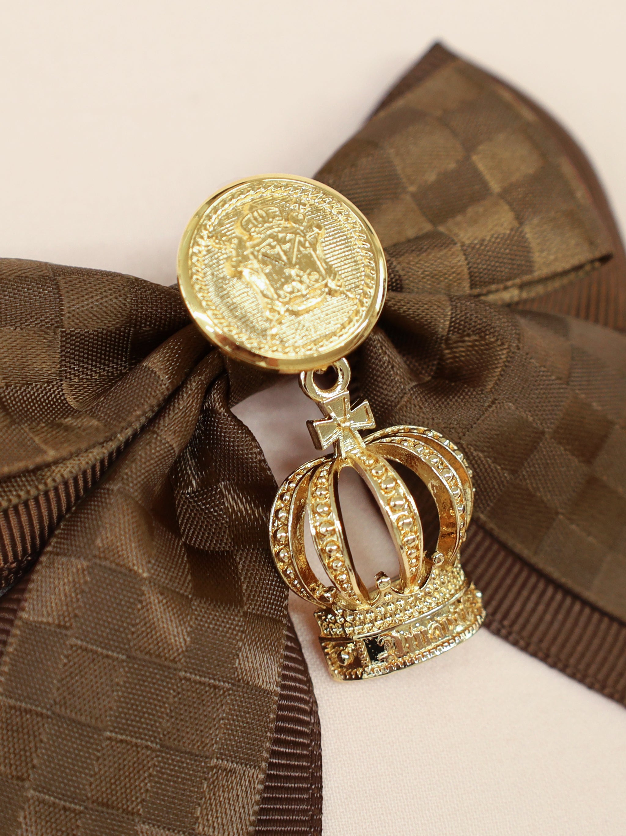 【メンバーズセール対象】Royal checkmate ダブルリボンクリップ |Amavel(アマベル)公式サイト