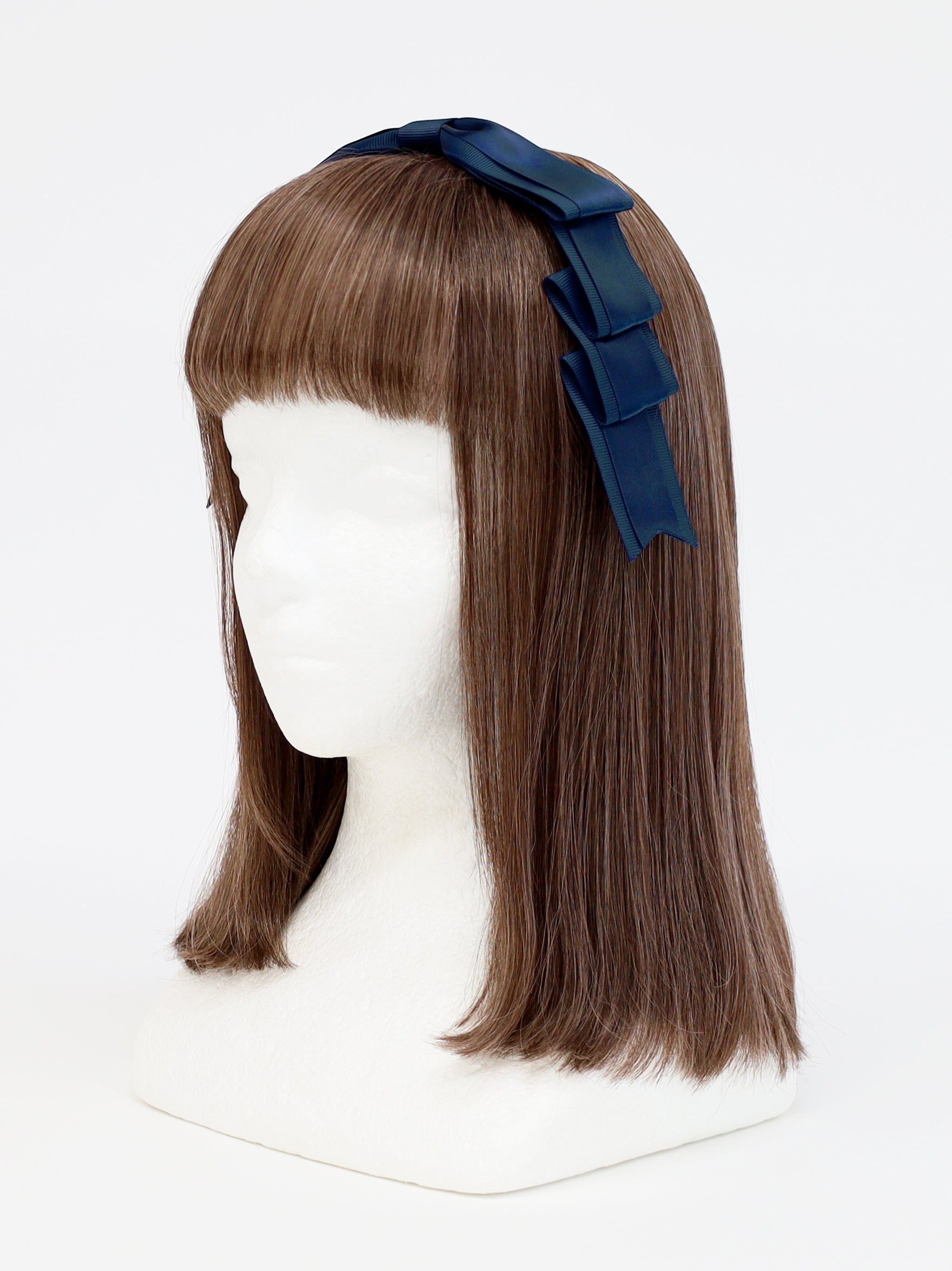 【メンバーズセール対象】ティアードリボンスリーピン ネイビー(Navy) FREE |Amavel(アマベル)公式サイト