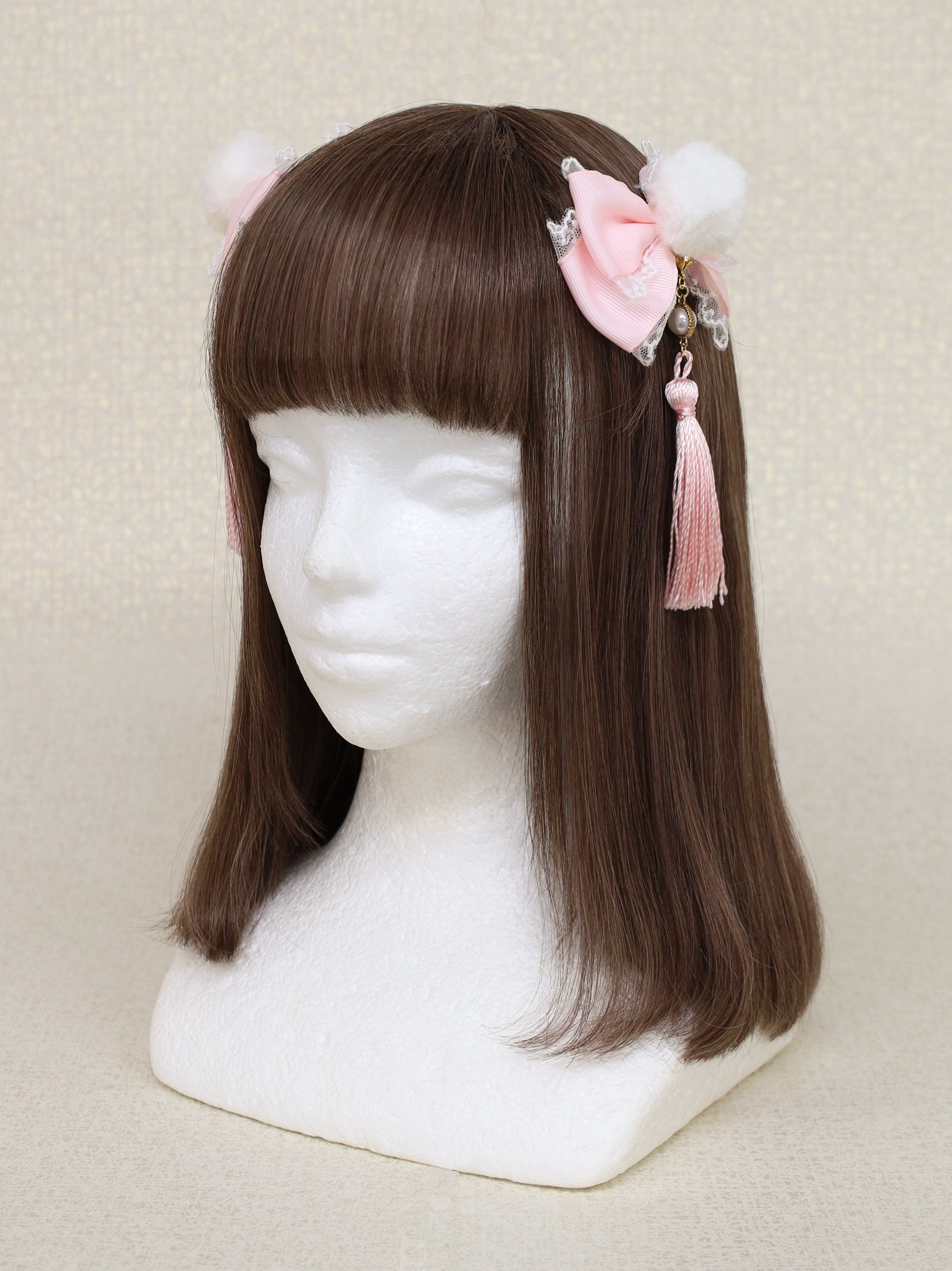 手まり遊びとシマエナガ ダブルリボンクリップ |Amavel(アマベル)公式サイト