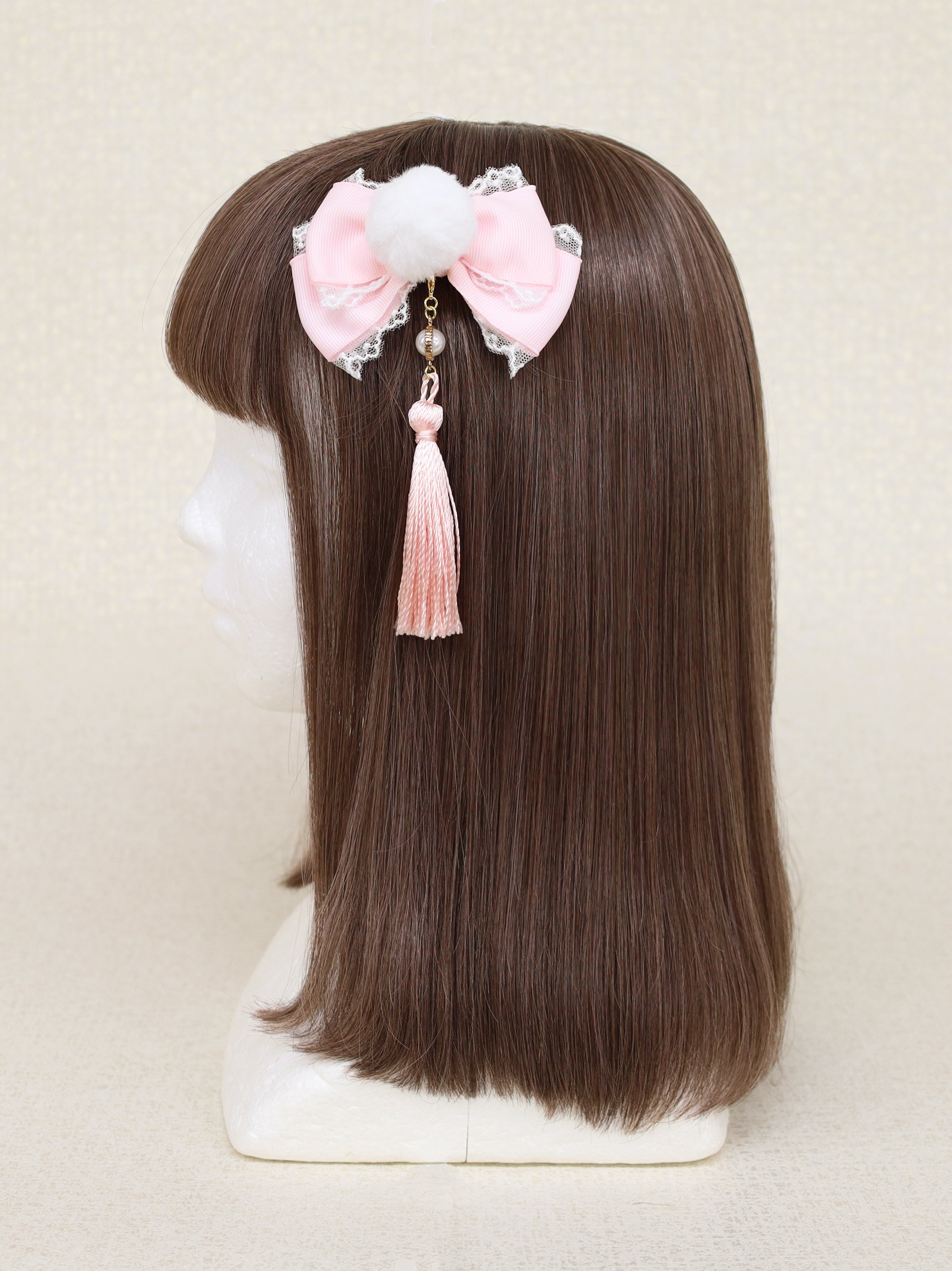 手まり遊びとシマエナガ ダブルリボンクリップ |Amavel(アマベル)公式サイト