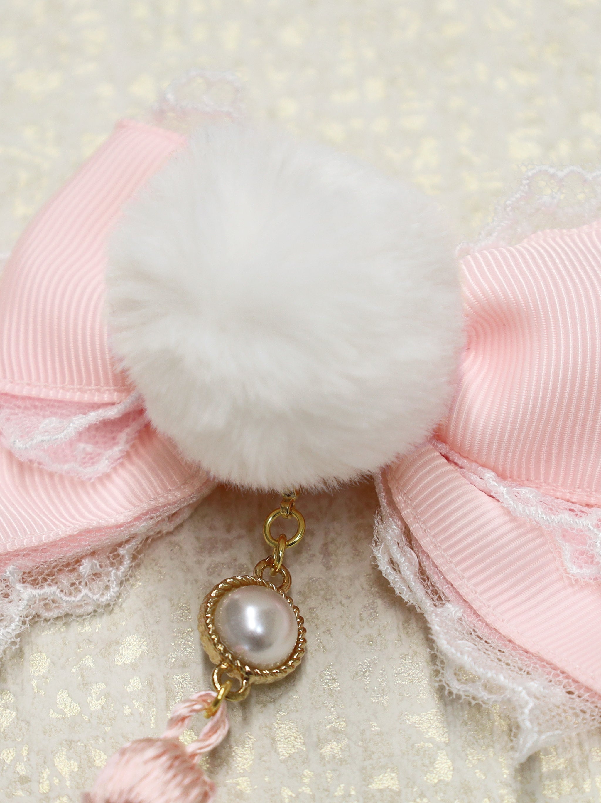 手まり遊びとシマエナガ ダブルリボンクリップ |Amavel(アマベル)公式サイト