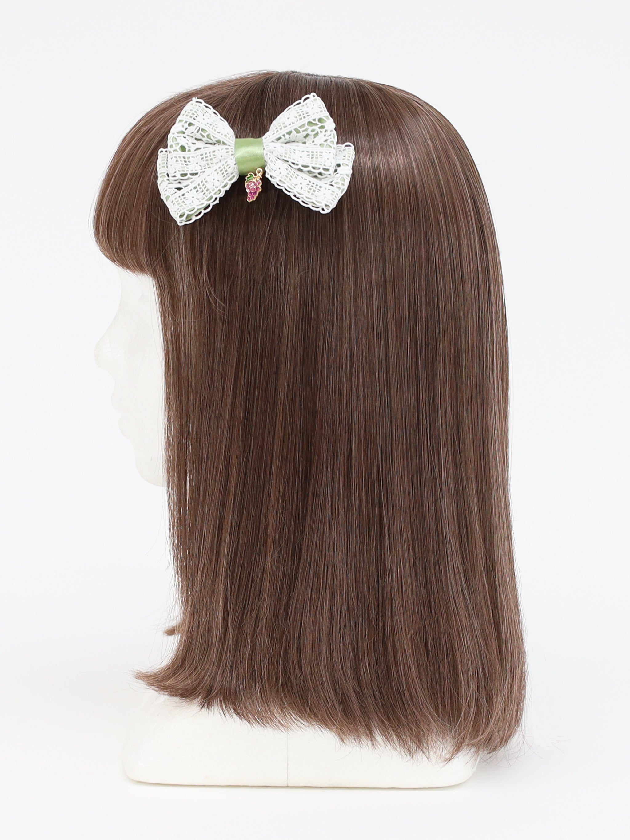 葡萄とりすの秋祭りダブルリボンクリップ |Amavel(アマベル)公式サイト