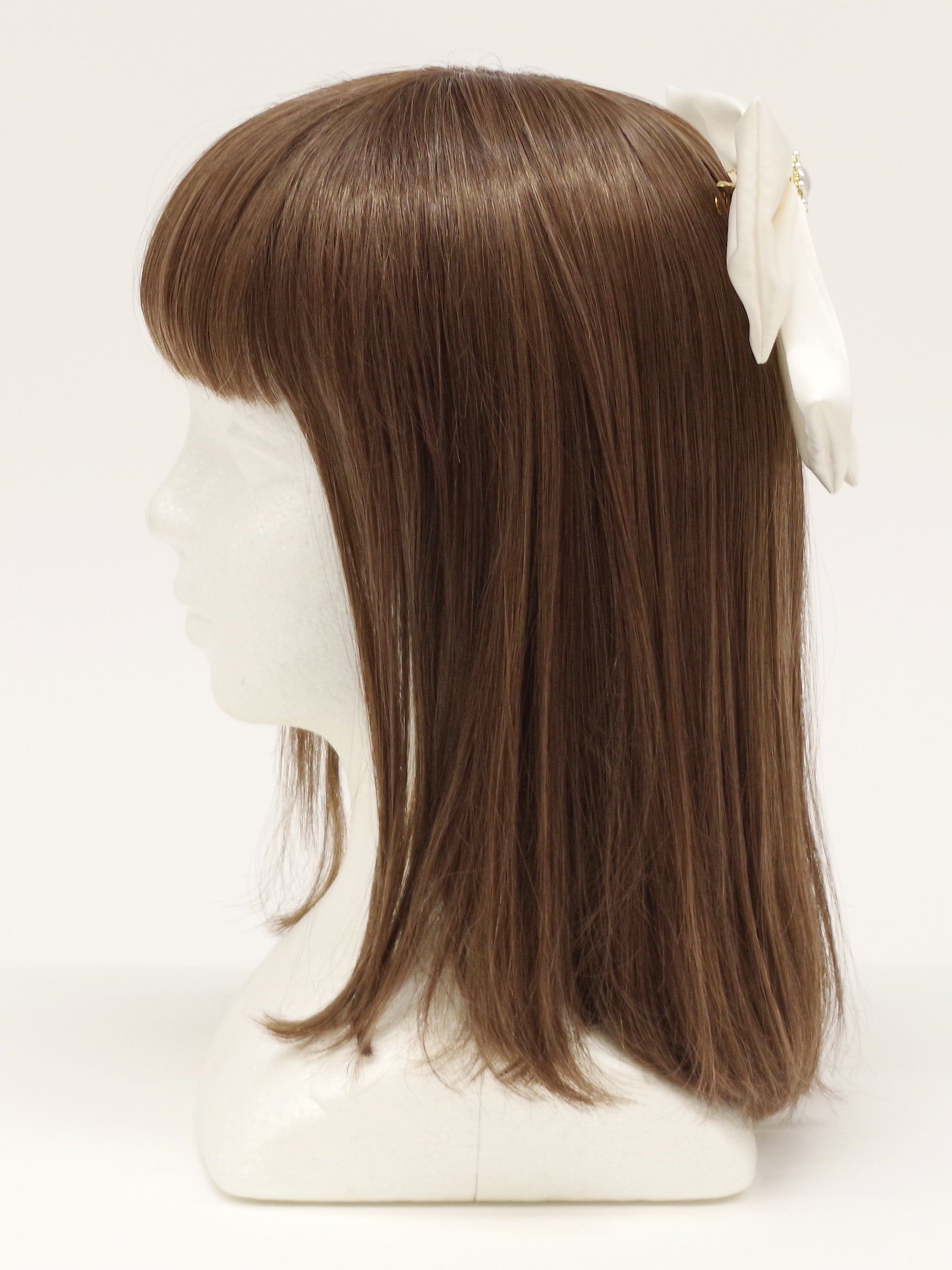 パール付ビッグリボンバレッタ |Amavel(アマベル)公式サイト