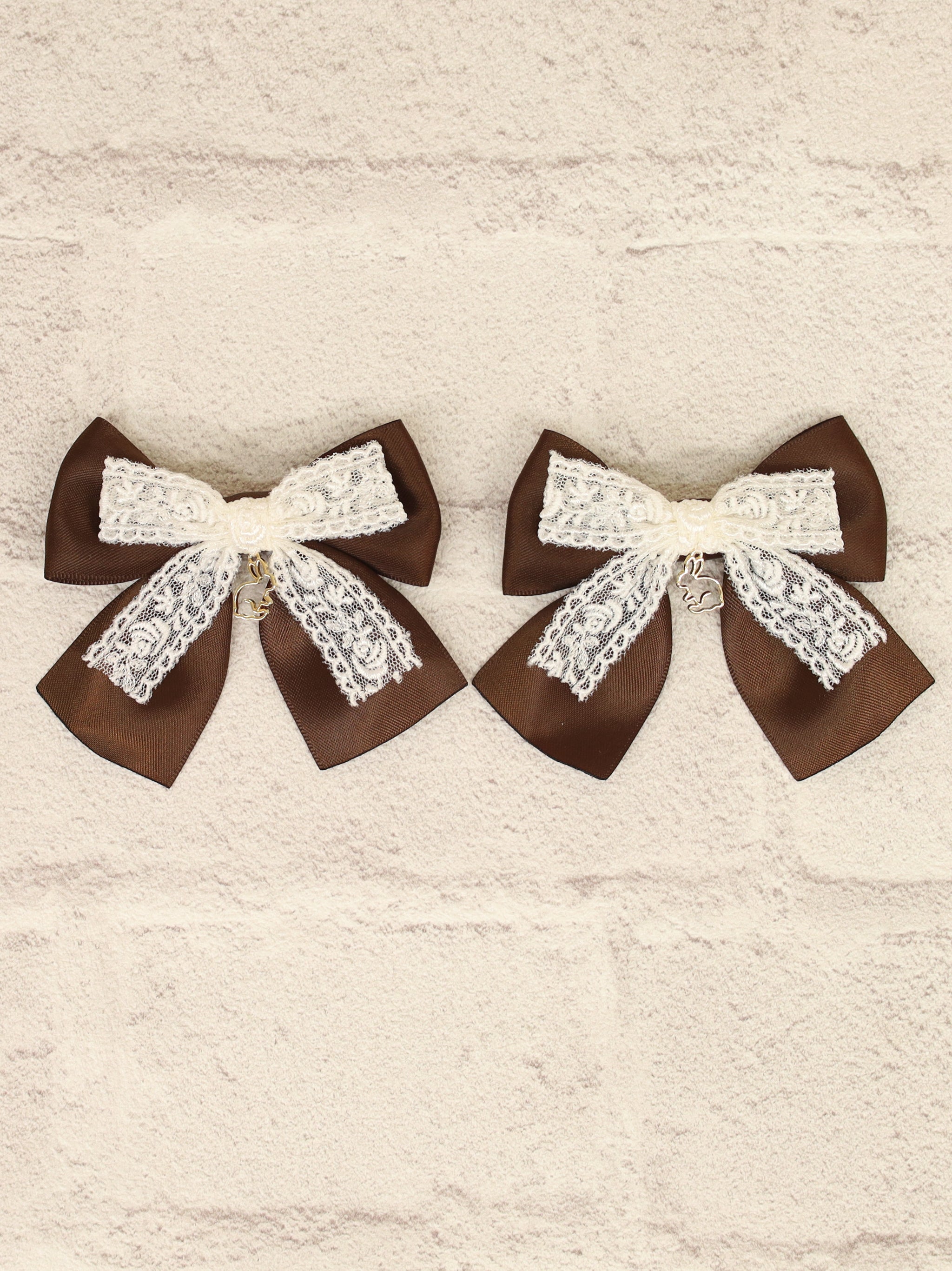 【メンバーズセール対象】Candy Rabbit Wリボンクリップ |Amavel(アマベル)公式サイト