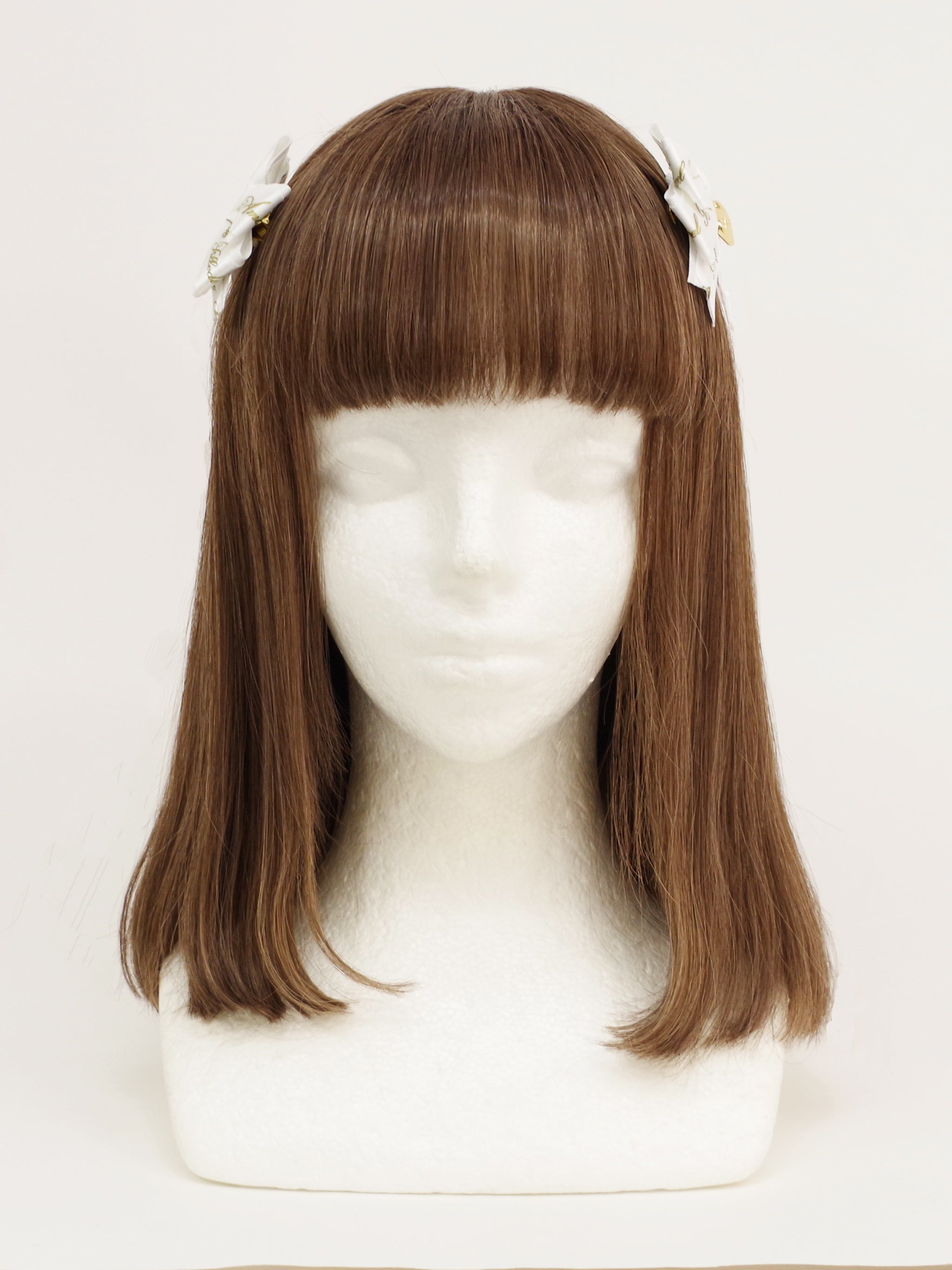 ハートチャーム付ダブルリボンミニクリップ |Amavel(アマベル)公式サイト