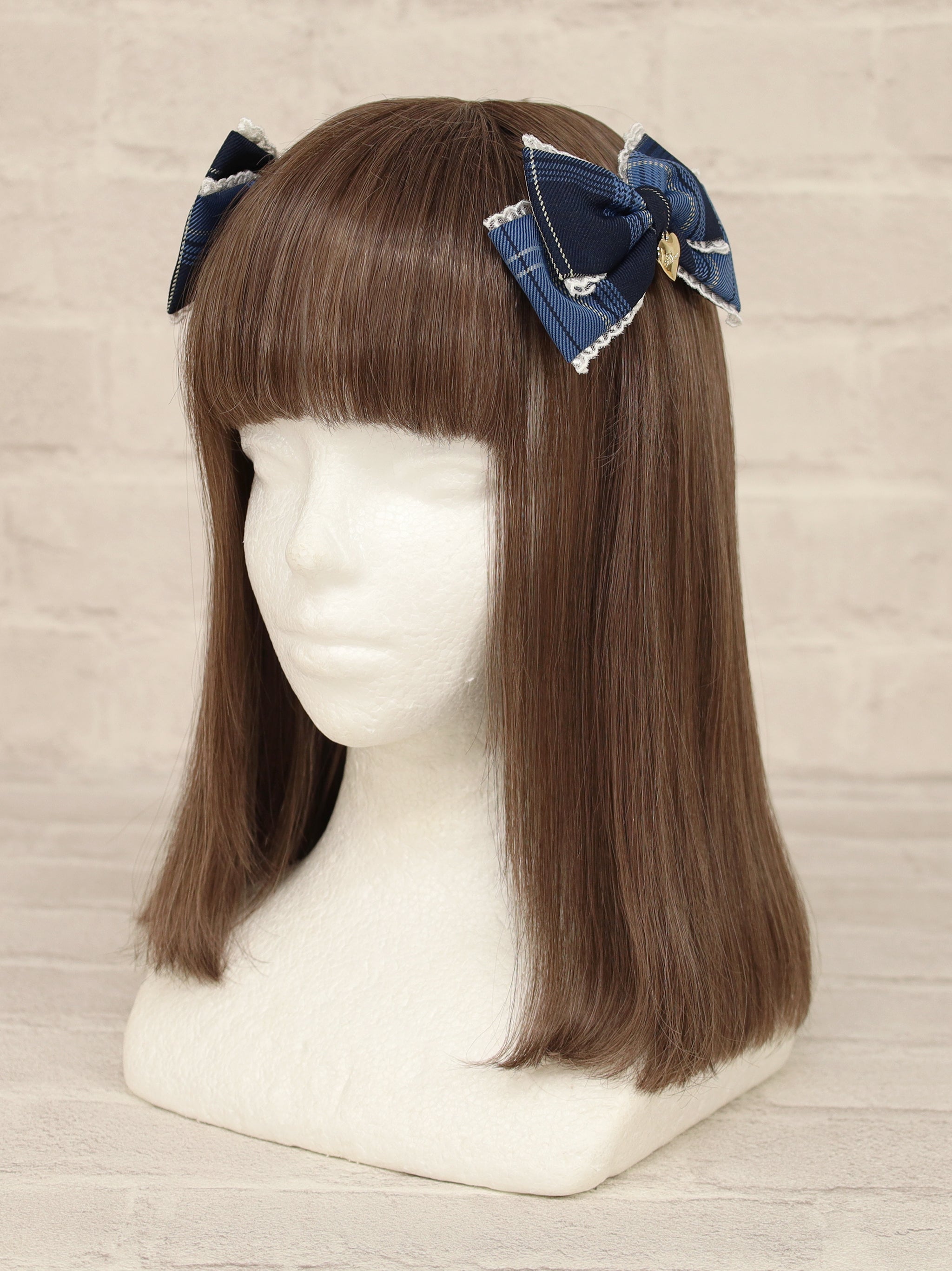 Dolly Holiday ダブルリボンクリップ ブルー(Blue) FREE |Amavel(アマベル)公式サイト