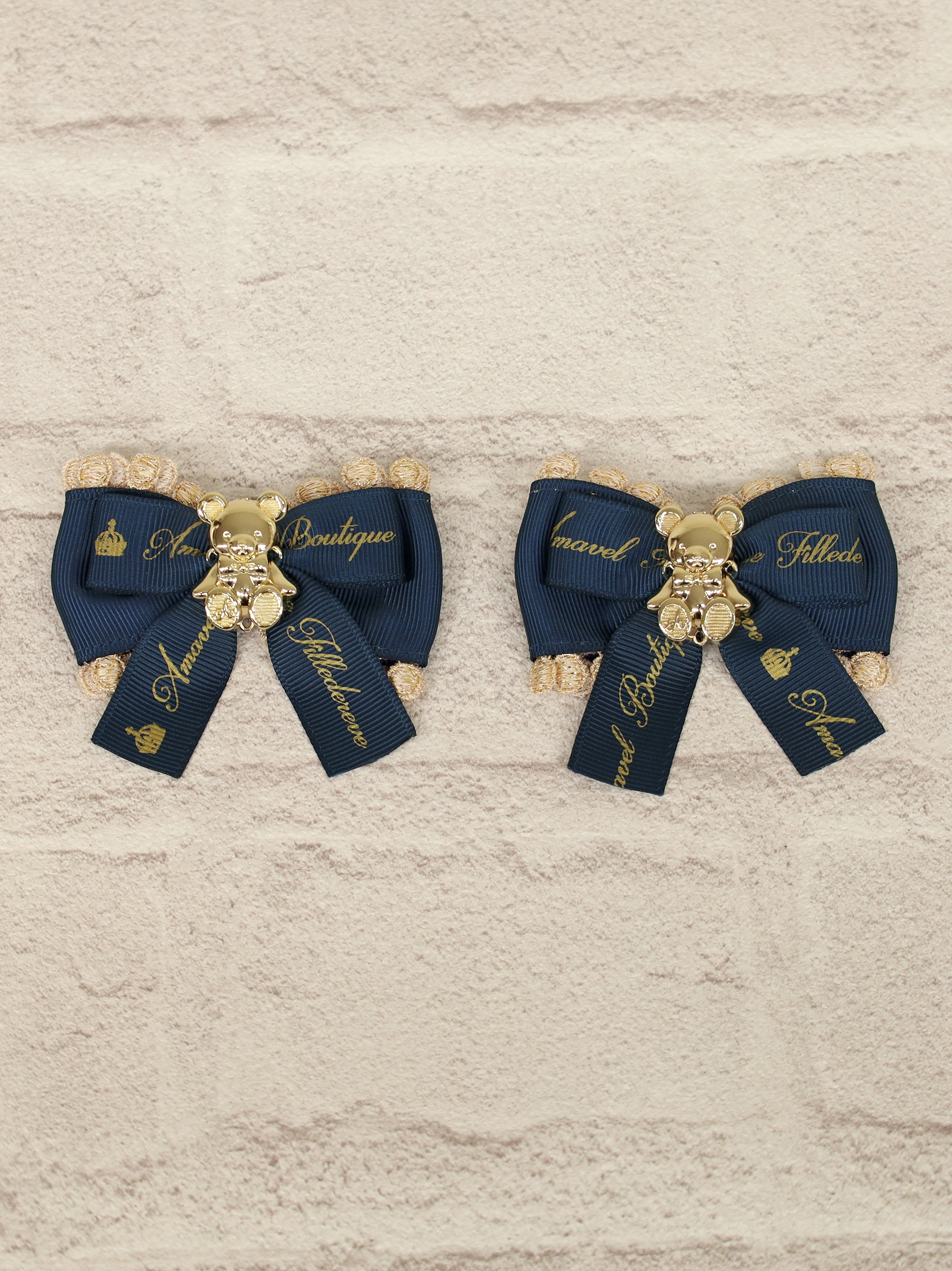 Holy Night Bear ダブルリボンクリップ |Amavel(アマベル)公式サイト