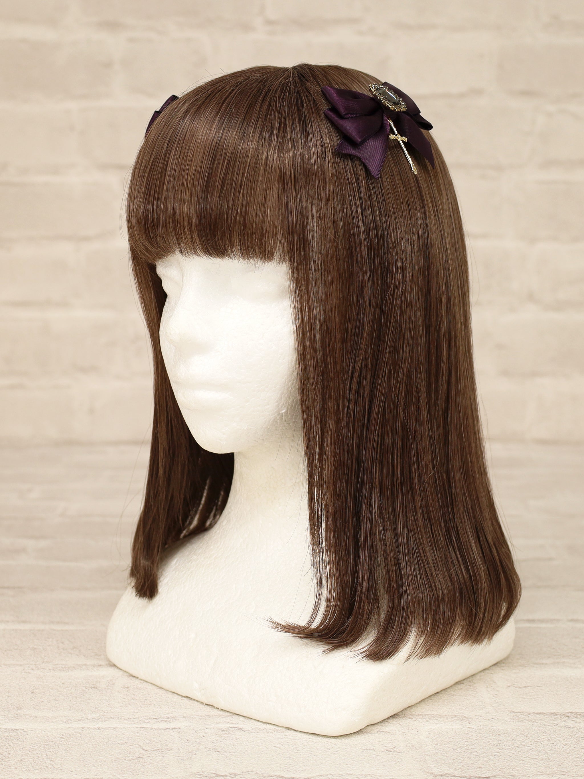 リボンっち メンバーズセール対象】ロザリオチャーム付リボンクリップ – Amavel