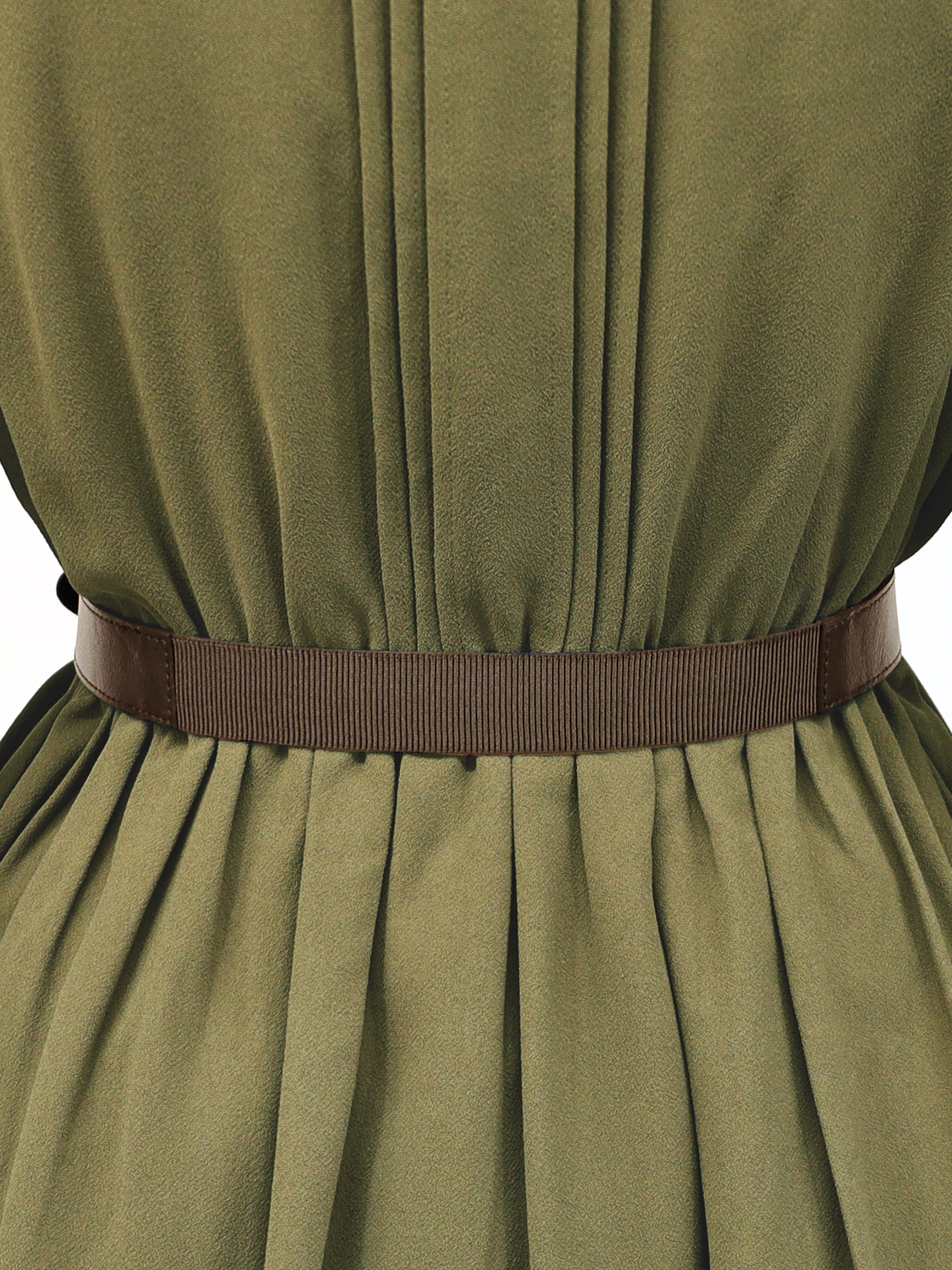 アンティークバックル付ゴムベルト |Amavel(アマベル)公式サイト