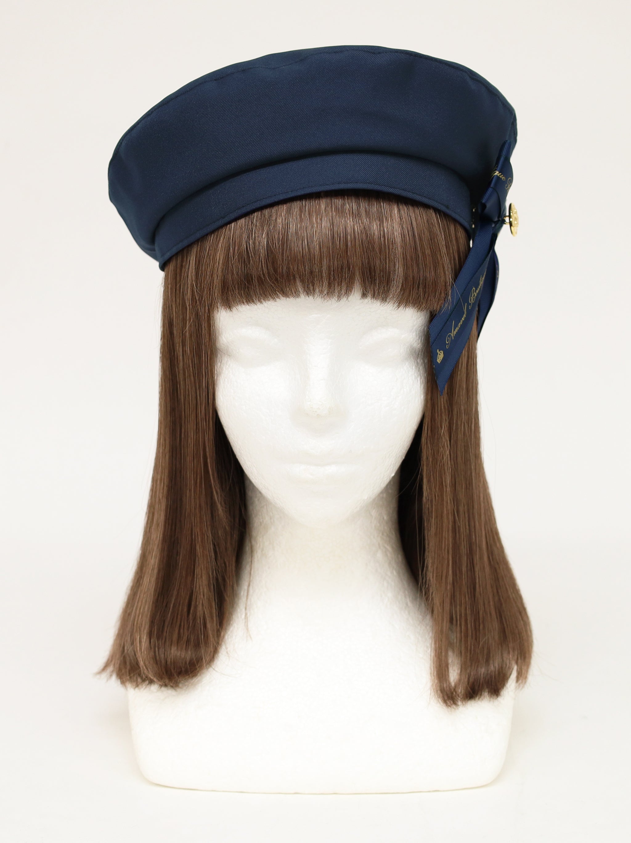 ロゴリボンブローチ付ベレー帽 |Amavel(アマベル)公式サイト