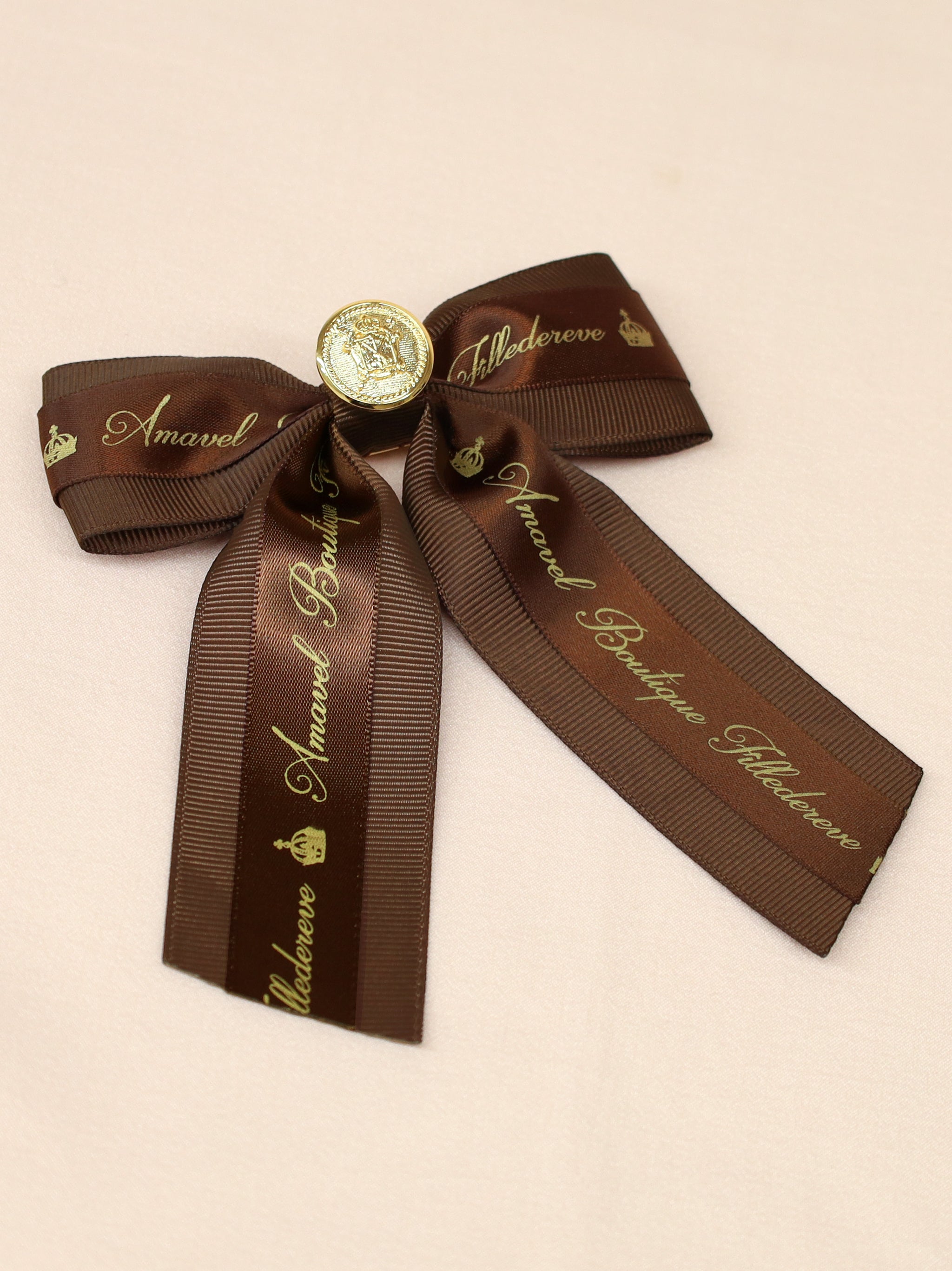 ロゴリボンブローチ付ベレー帽 |Amavel(アマベル)公式サイト