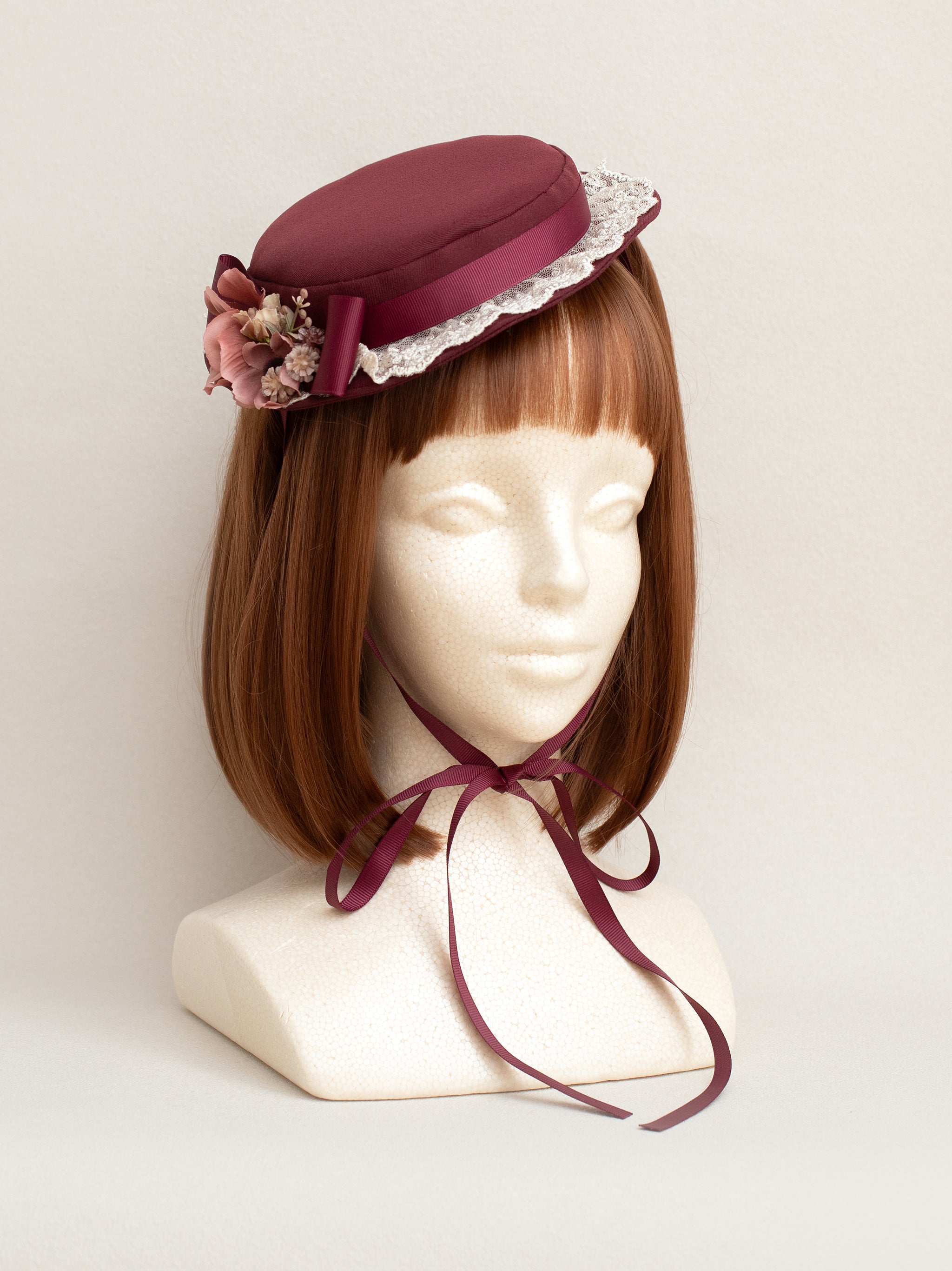 Fleurs cheries ミニハット |Amavel(アマベル)公式サイト