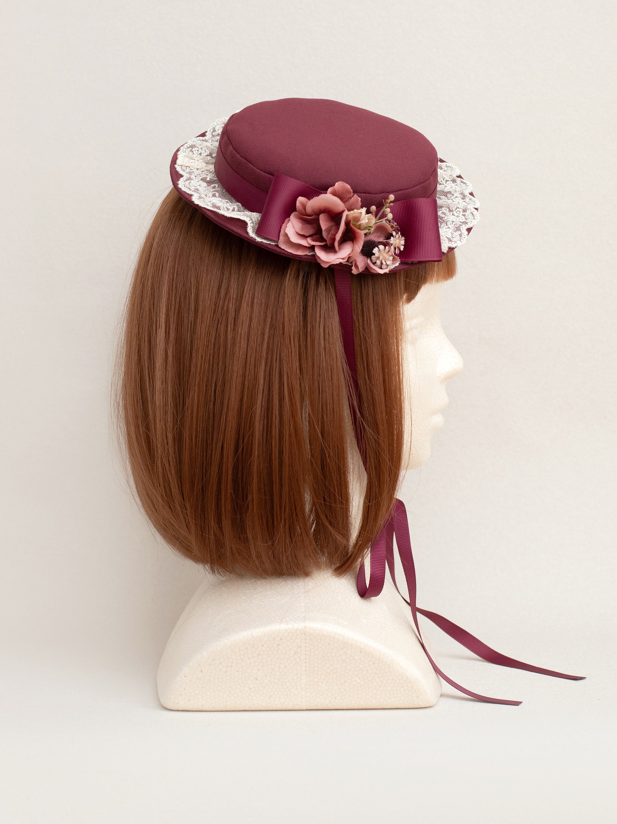 Fleurs cheries ミニハット |Amavel(アマベル)公式サイト