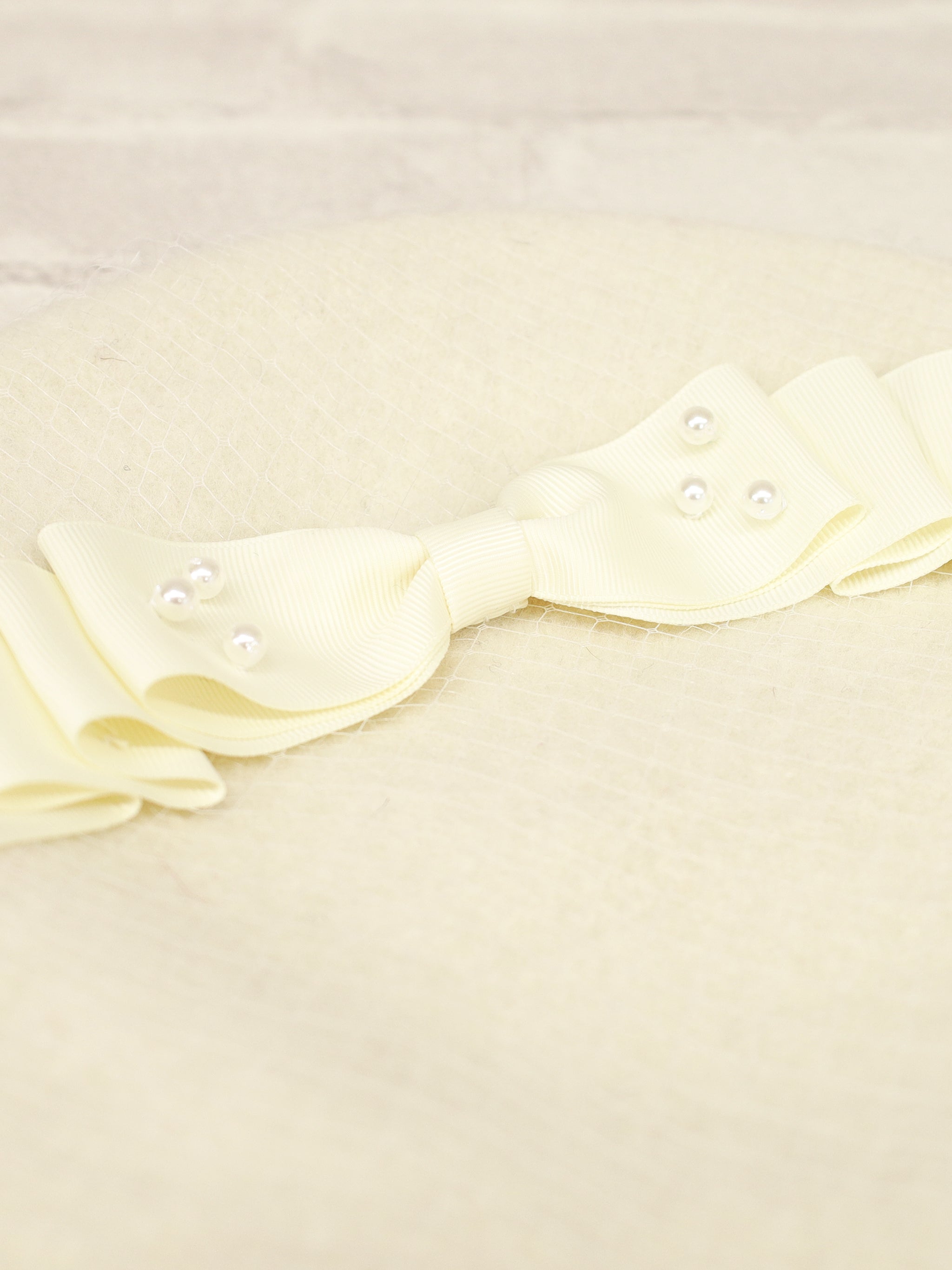 【アウトレットセール対象】チュールリボン付フェルトベレー帽 |Amavel(アマベル)公式サイト