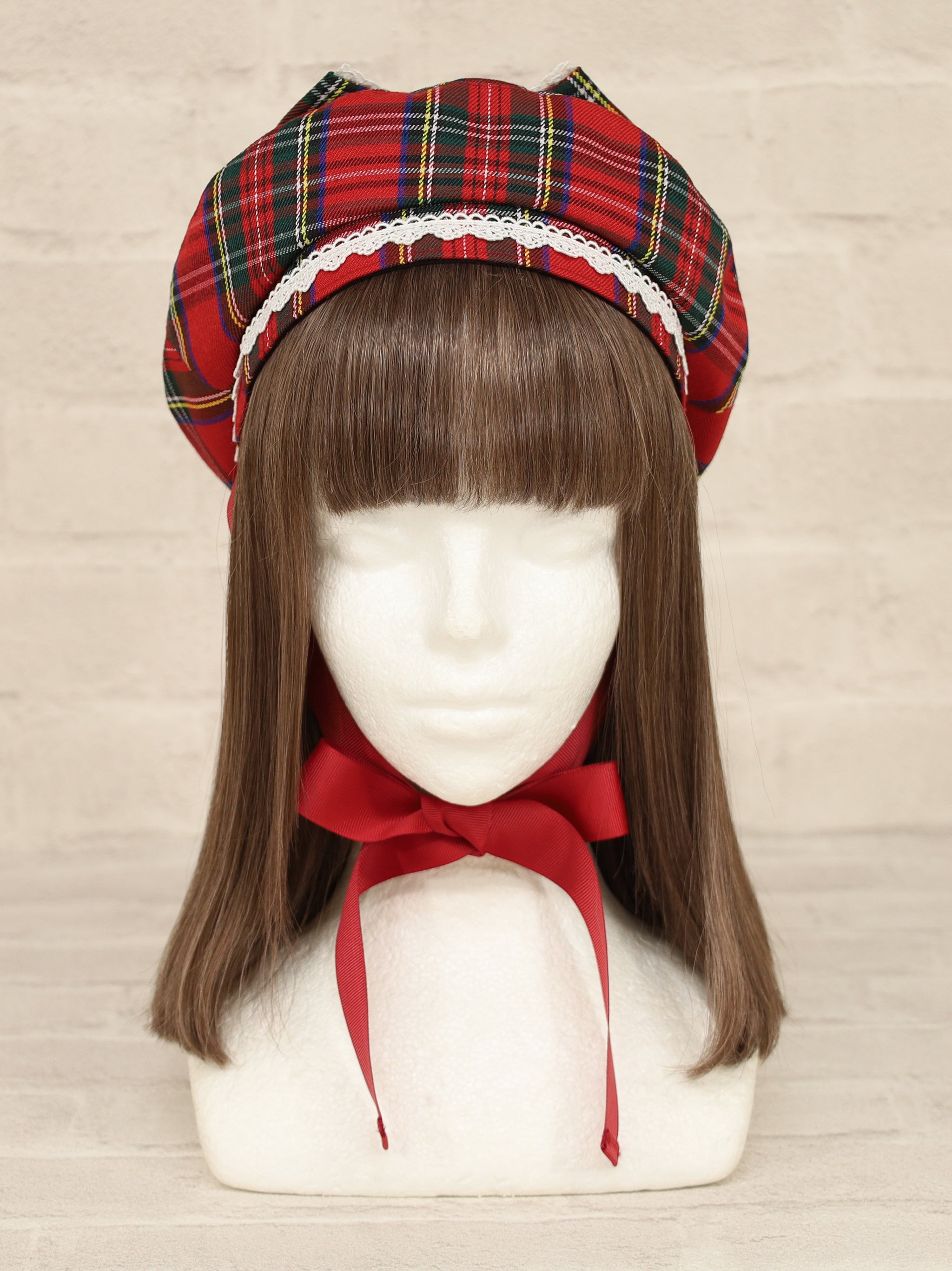 Dolly Holiday チェックリボンベレー帽 |Amavel(アマベル)公式サイト