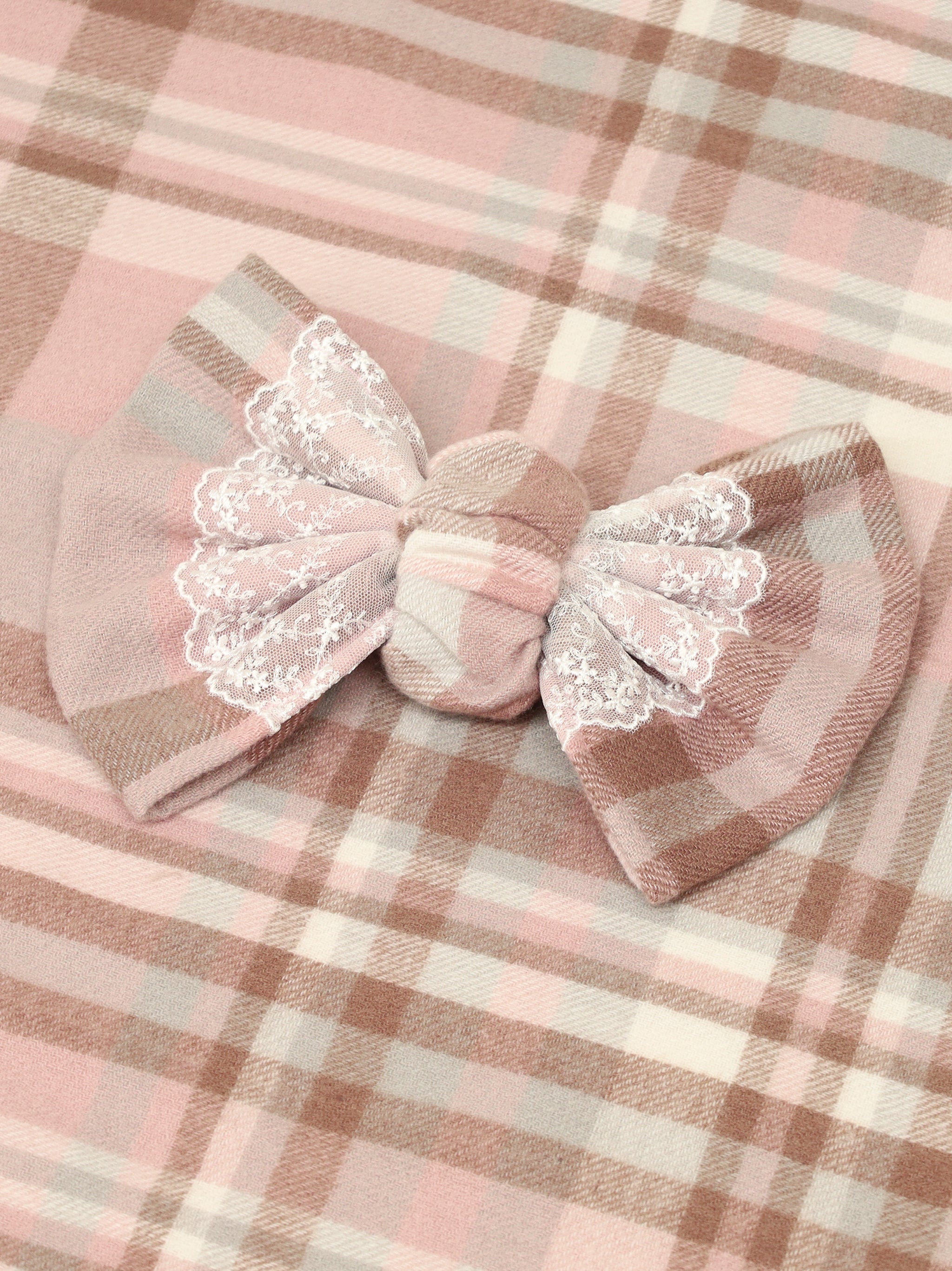 チェック柄リボンストール |Amavel(アマベル)公式サイト