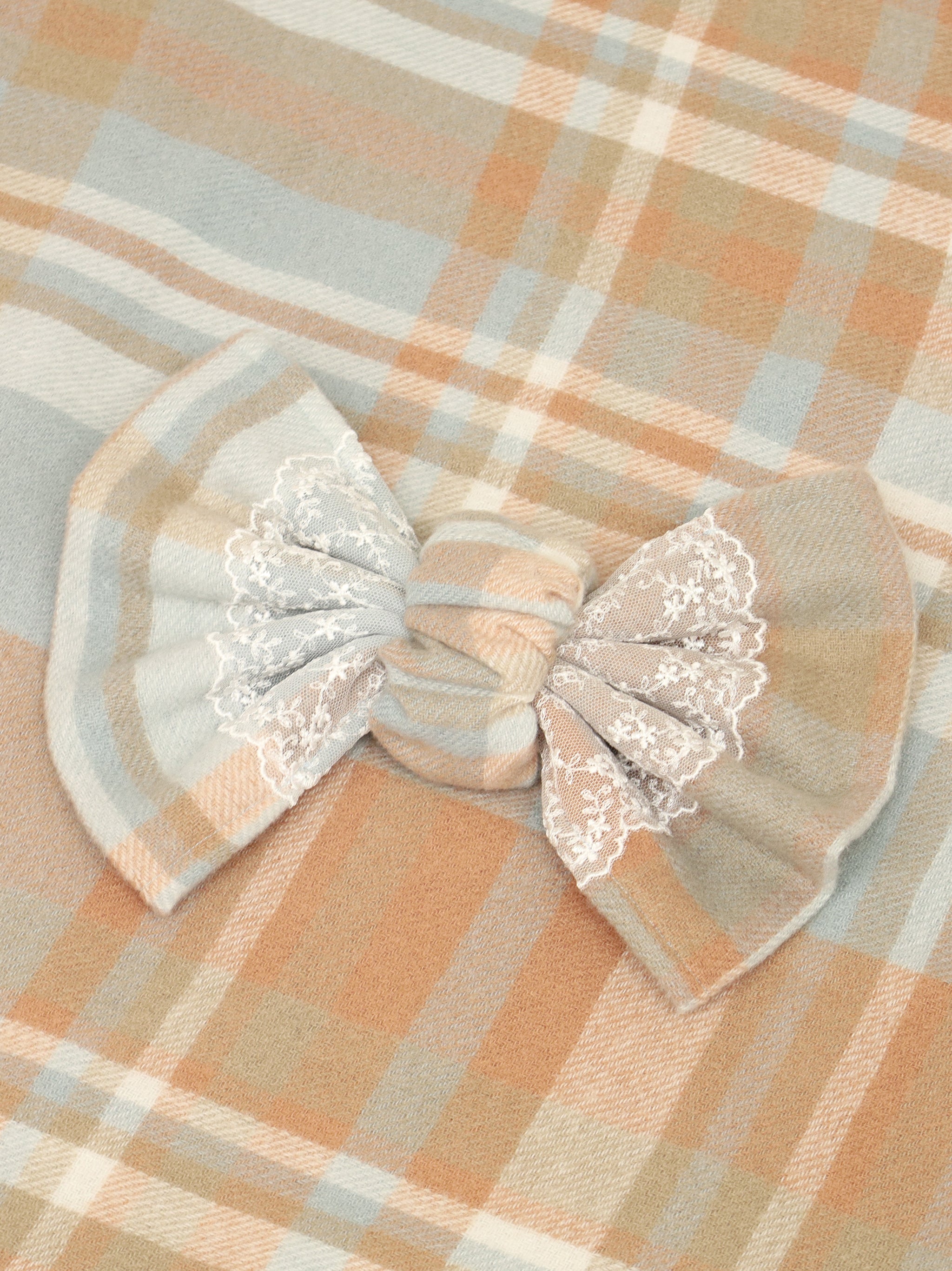 チェック柄リボンストール |Amavel(アマベル)公式サイト