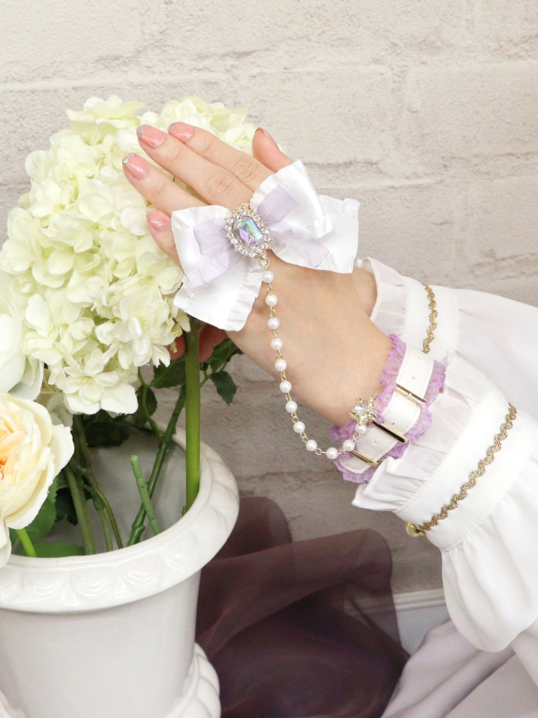 Mysterious Constellation レザーブレスレット ラベンダー(Lavender) FREE |Amavel(アマベル)公式サイト