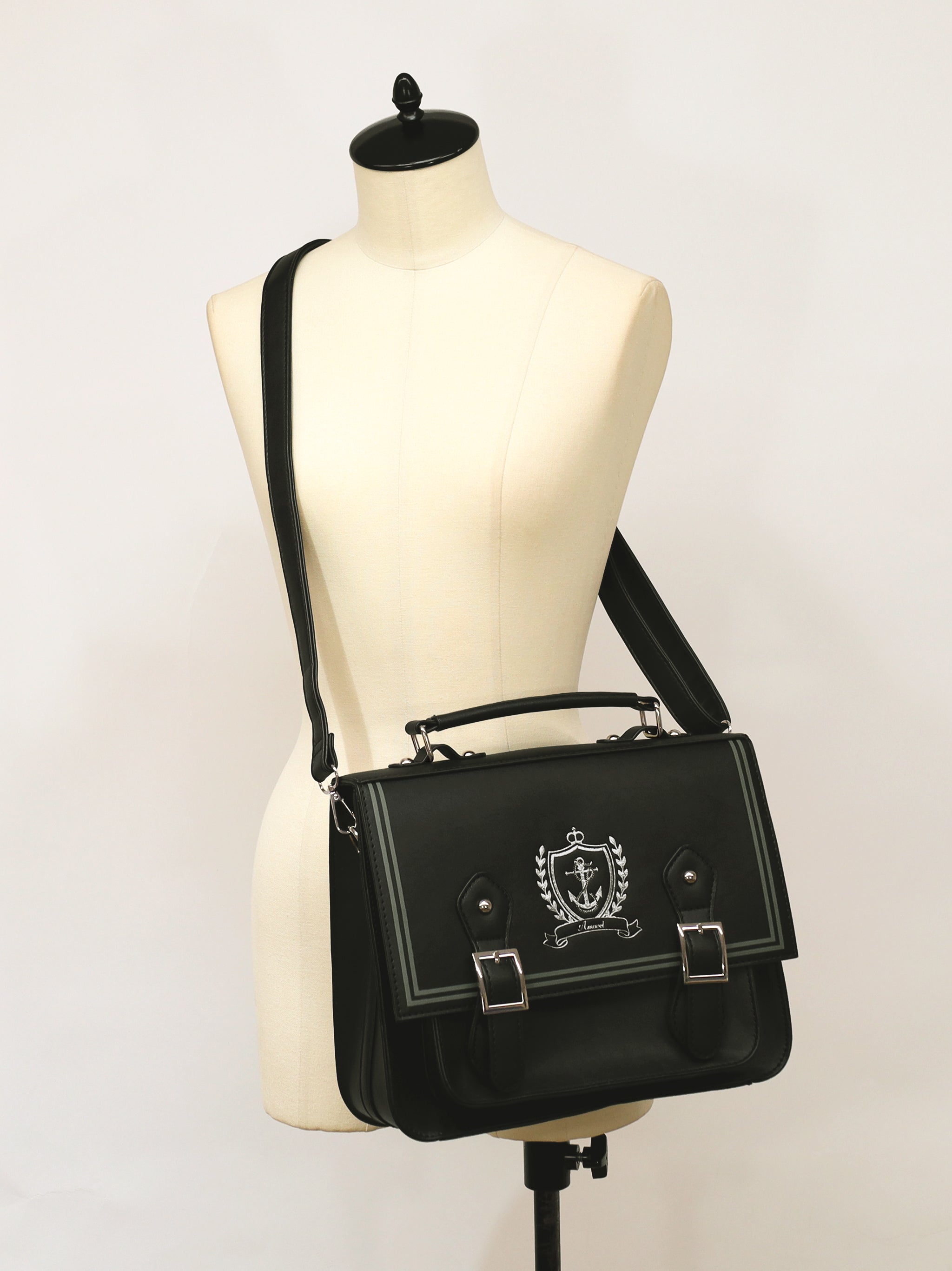 セーラーエンブレムサッチェルバッグ |Amavel(アマベル)公式サイト