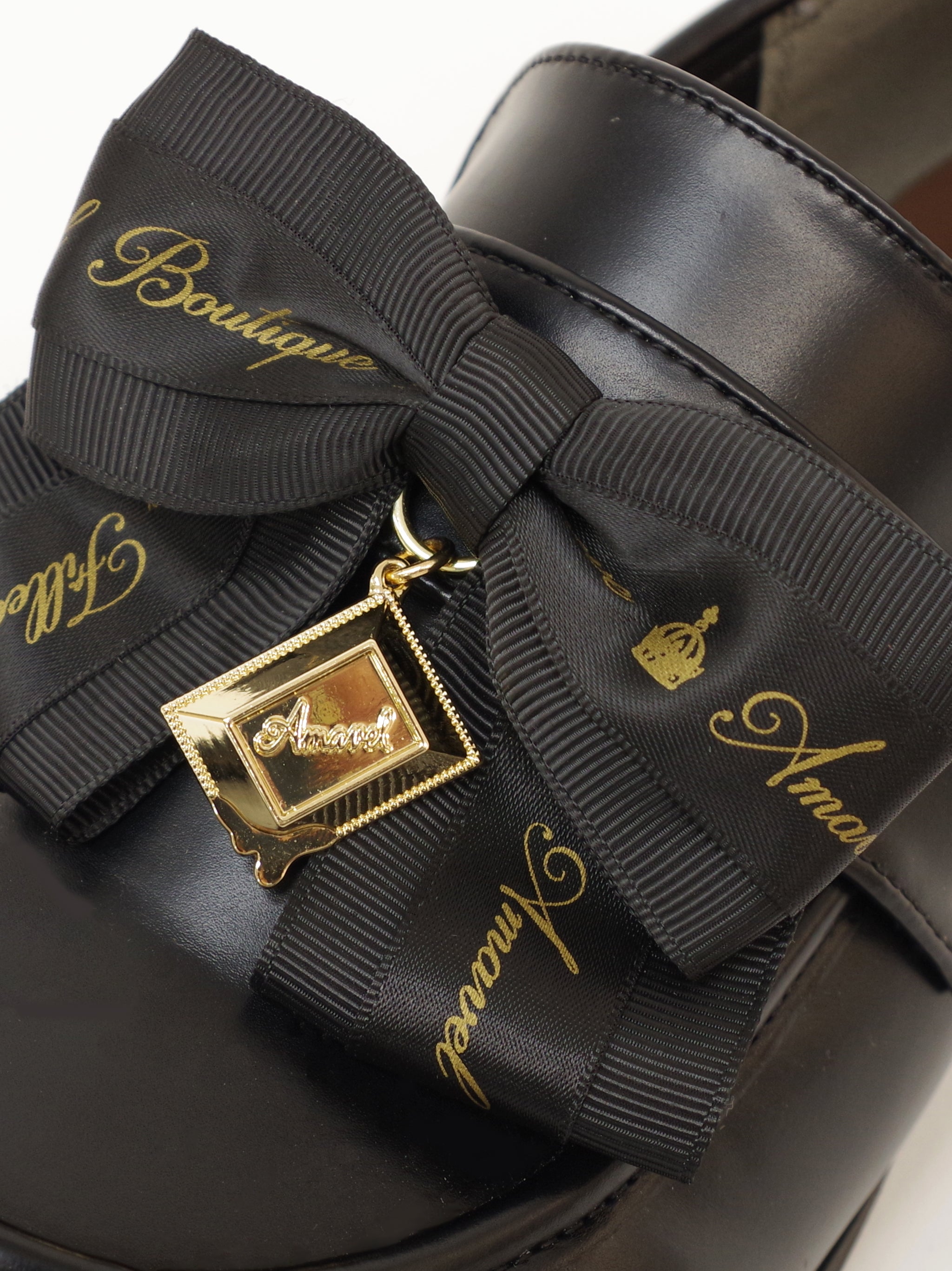 喫茶アマベルのショコラトリーローヒールローファーパンプス |Amavel(アマベル)公式サイト