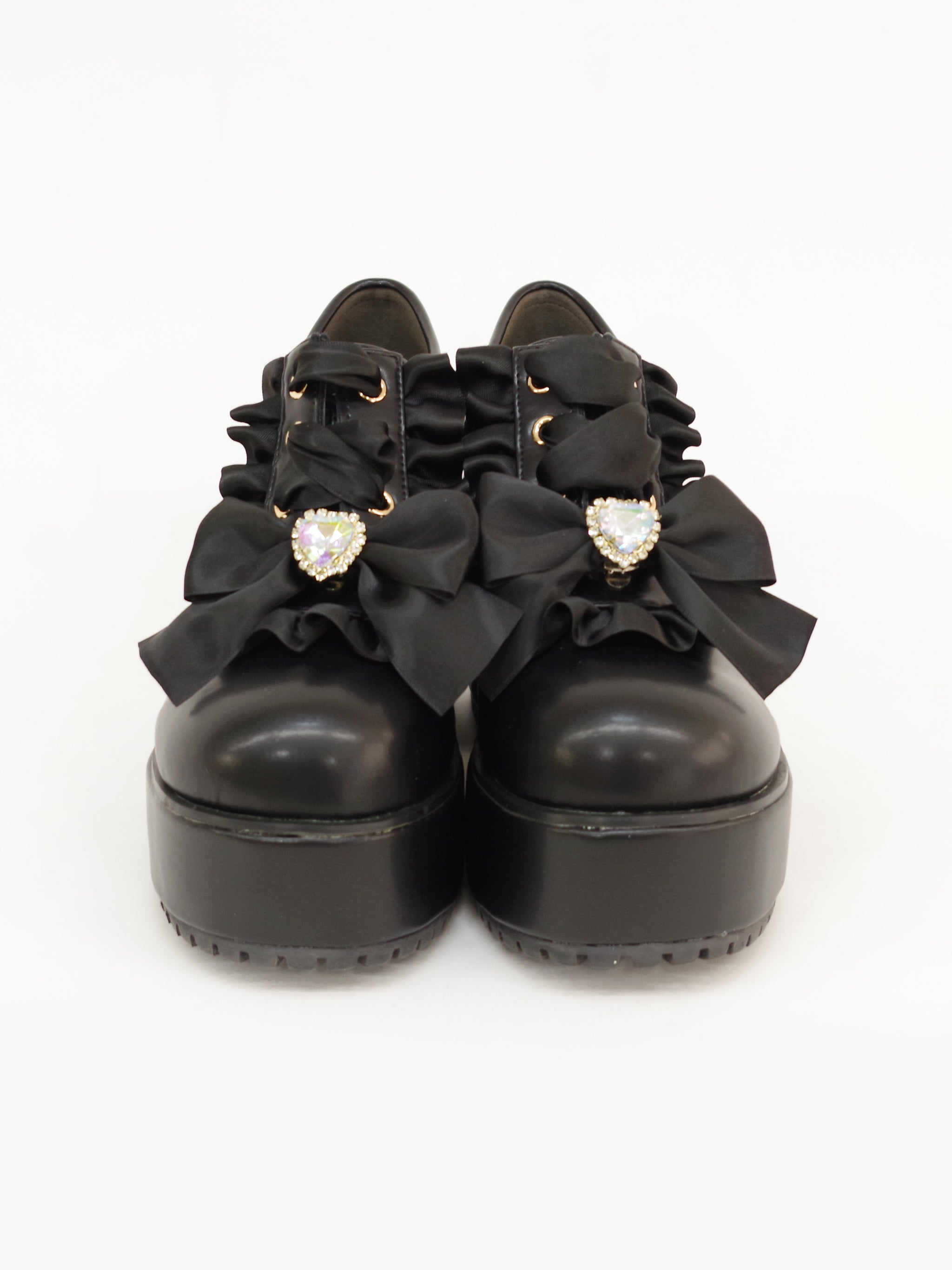 ビジューリボン付フリルシューズ |Amavel(アマベル)公式サイト