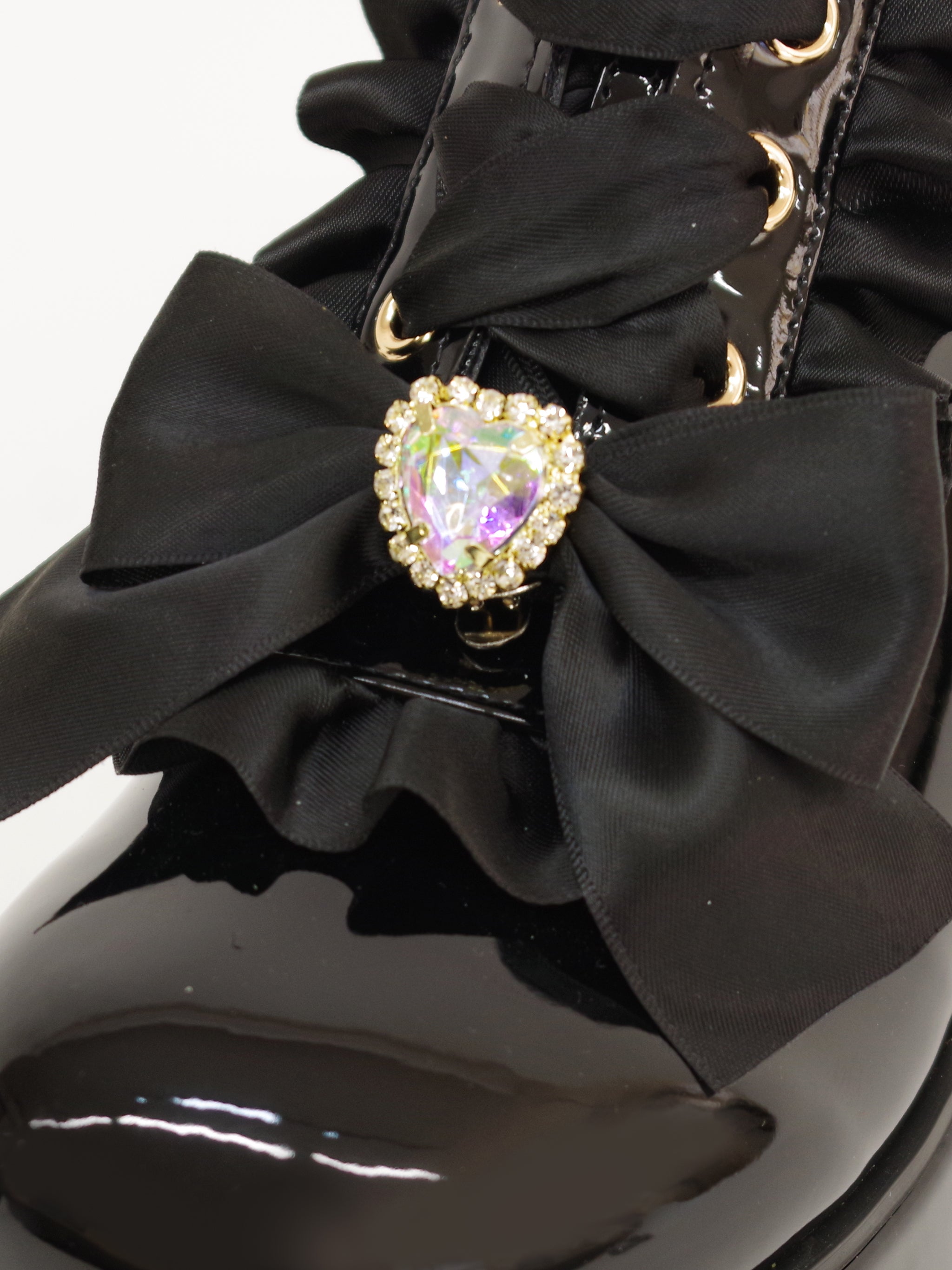 ビジューリボン付フリルシューズ |Amavel(アマベル)公式サイト