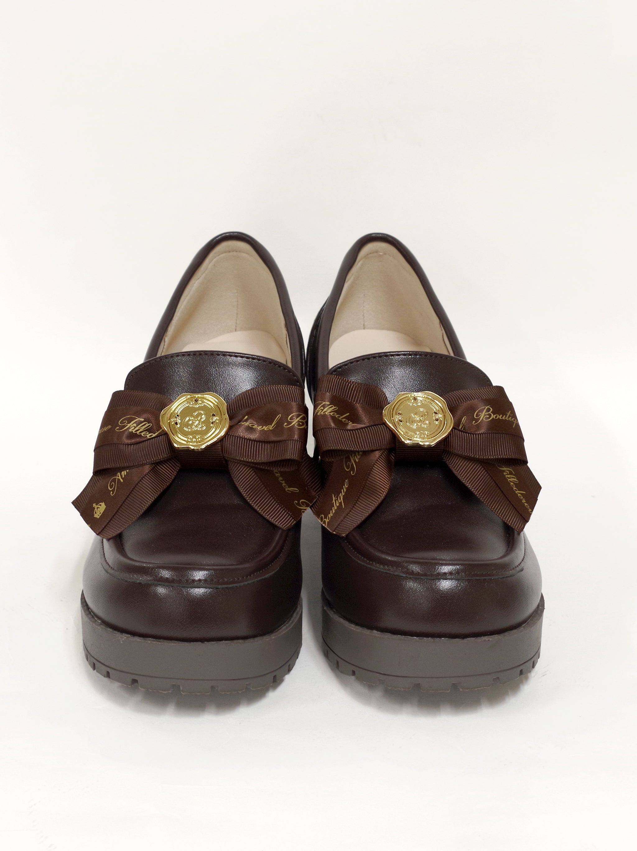 ロゴリボン付ビブラムローファーパンプス |Amavel(アマベル)公式サイト