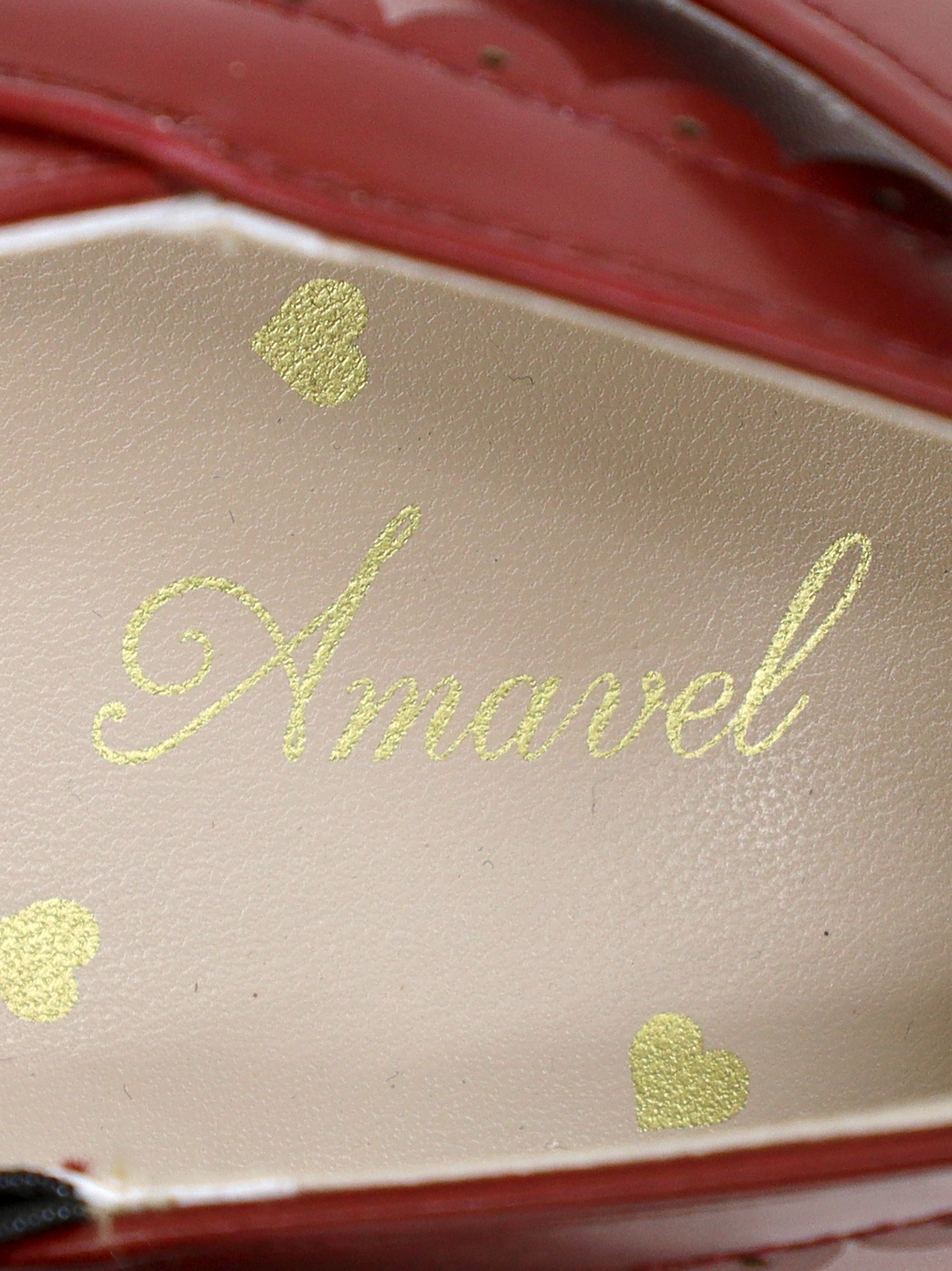 スカラップリボンウッドソールクロスパンプス |Amavel(アマベル)公式サイト