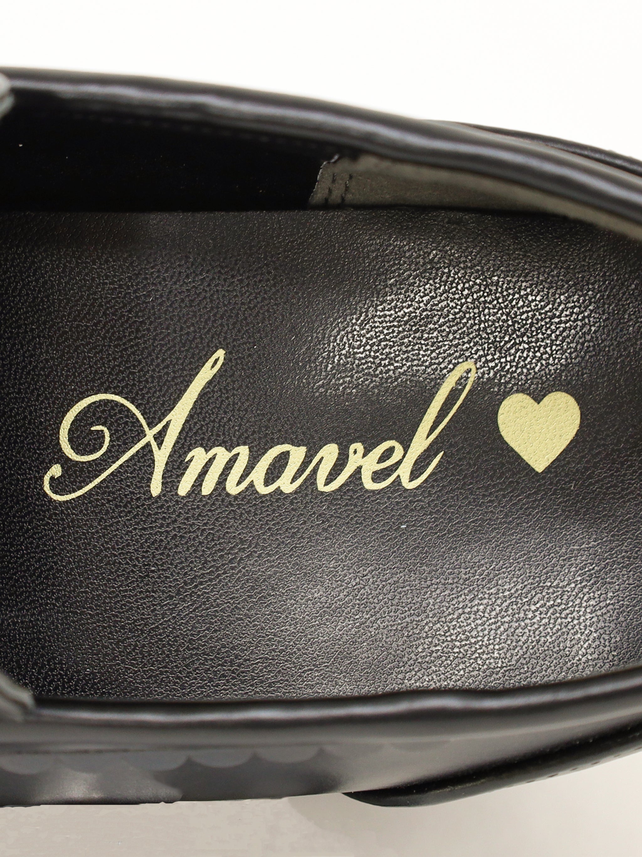 【メンバーズセール対象】シーリングチャーム付ヒールローファーパンプス |Amavel(アマベル)公式サイト