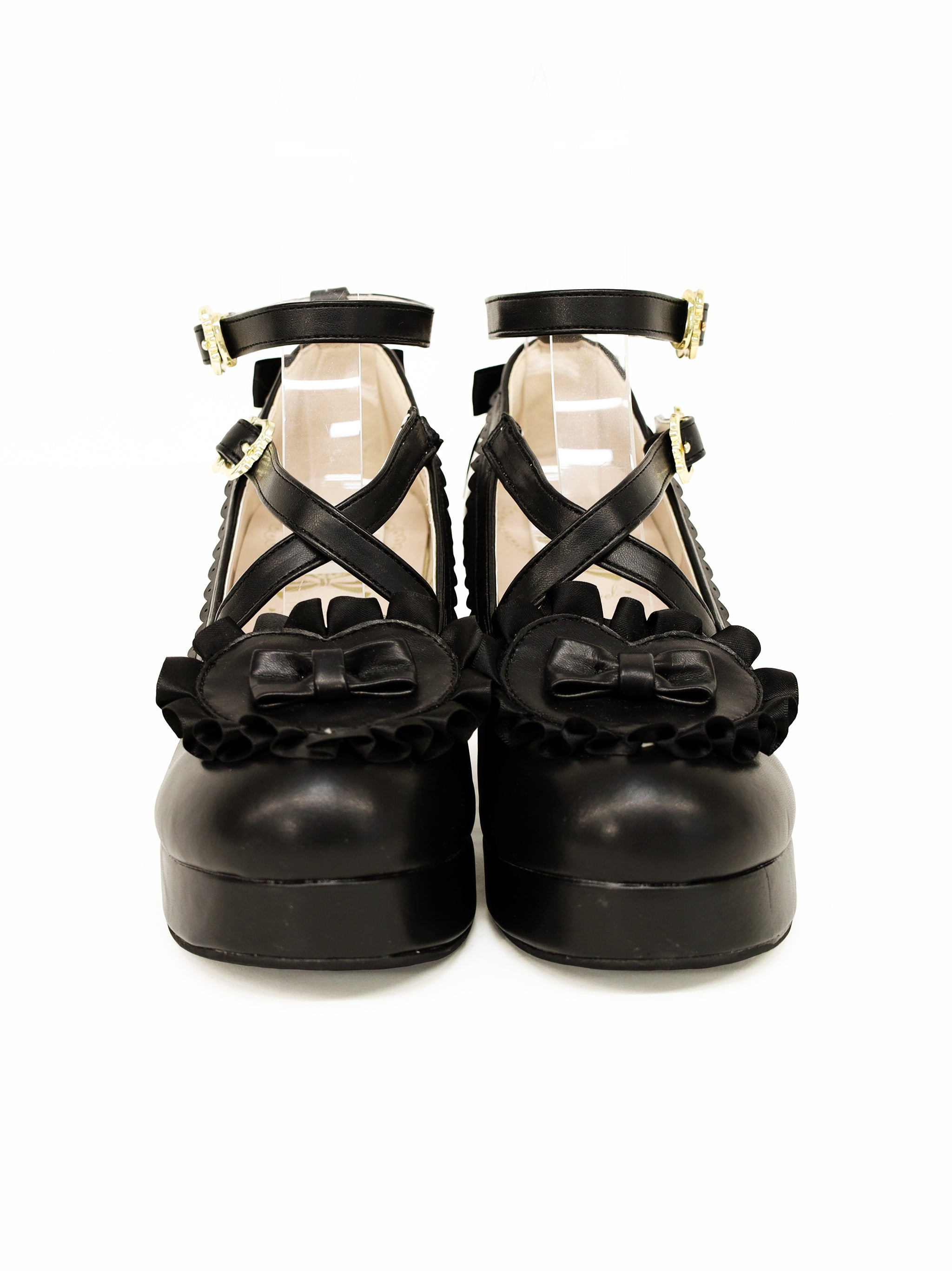 ハートリボンクロスパンプス |Amavel(アマベル)公式サイト