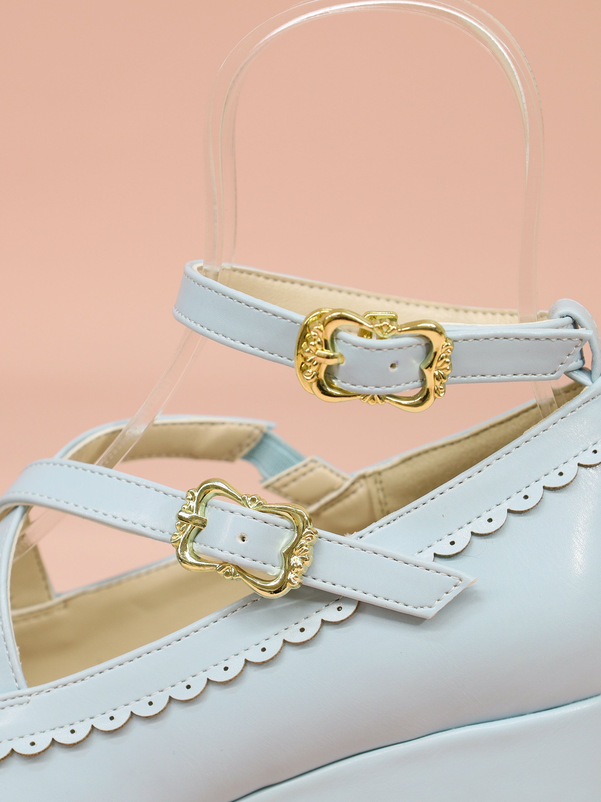 ファーリボン付クロスパンプス |Amavel(アマベル)公式サイト