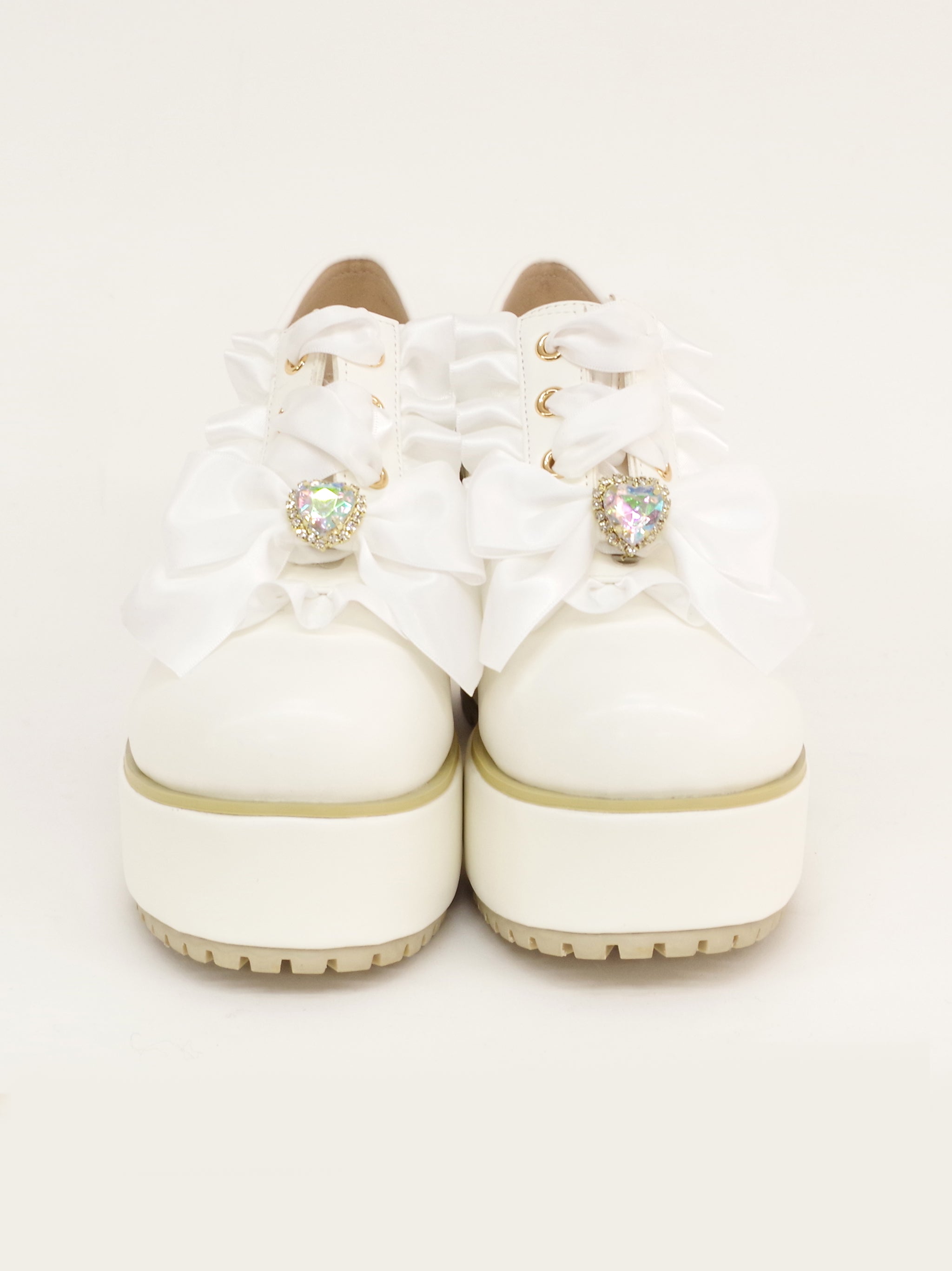 ビジューリボン付フリルシューズ |Amavel(アマベル)公式サイト