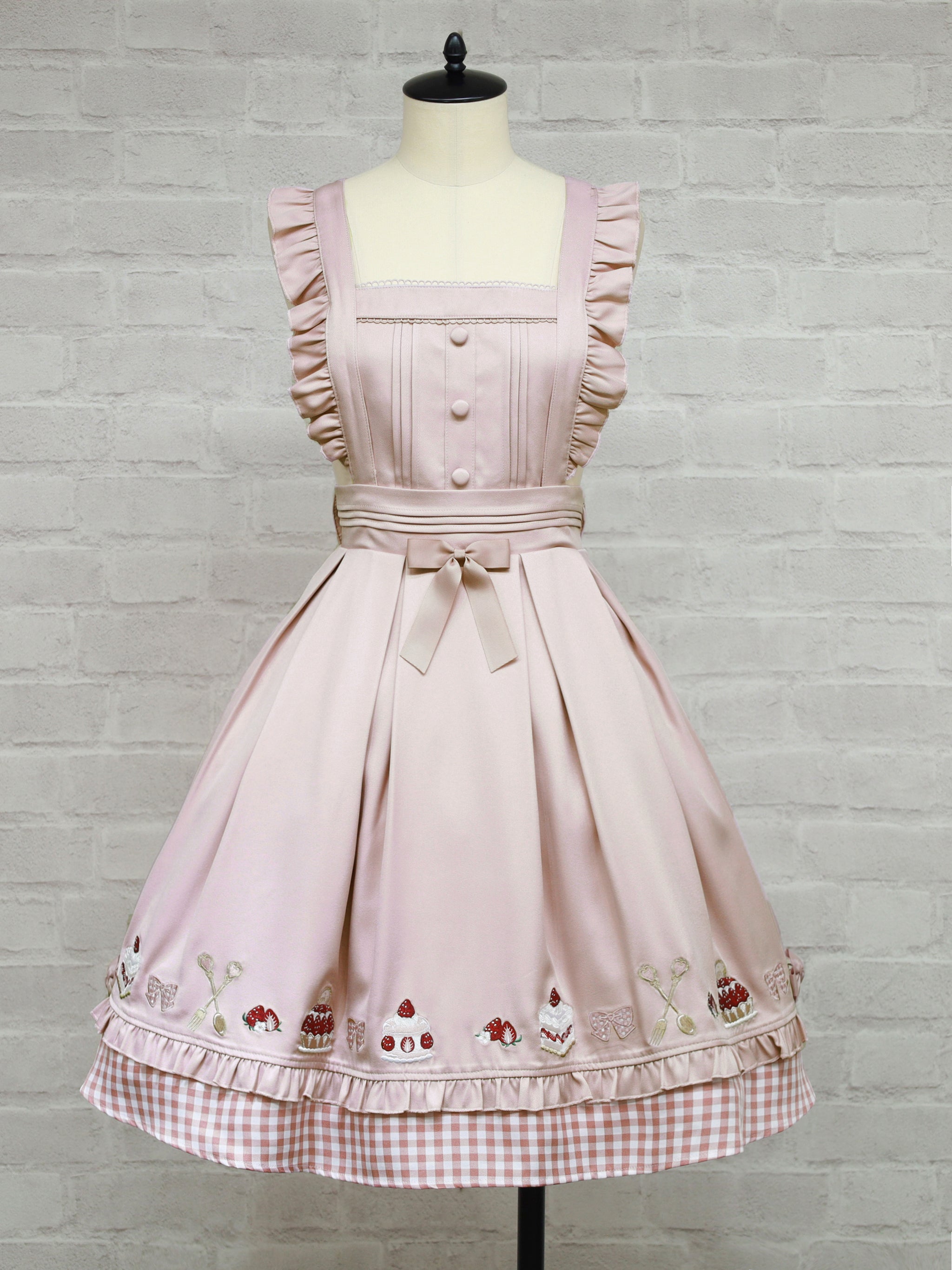 Berry Pâtisserie ジャンパースカート ピンク(Pink) FREE |Amavel(アマベル)公式サイト