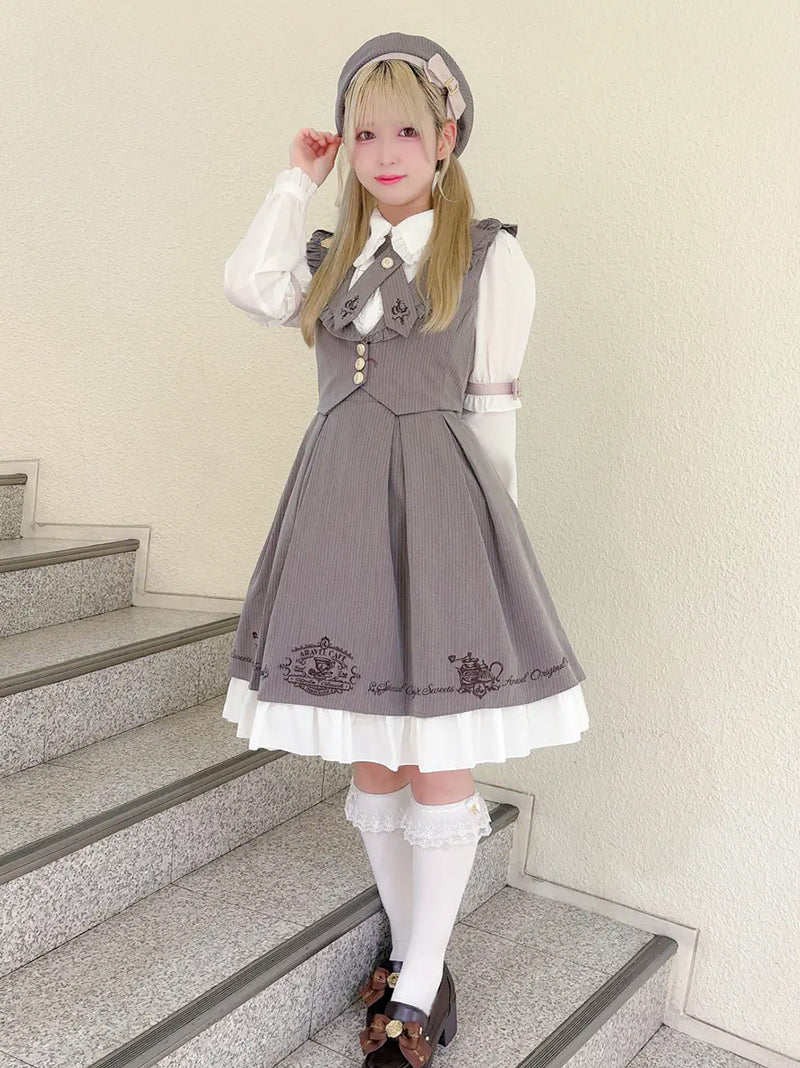 Classic Café Barista ジャンパースカート