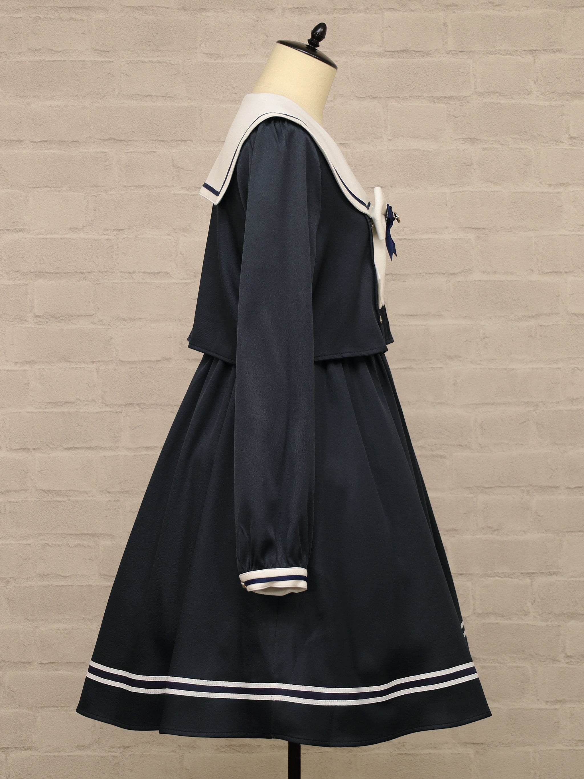 Classical School Setup風セーラーワンピース(ミドル) |Amavel(アマベル)公式サイト