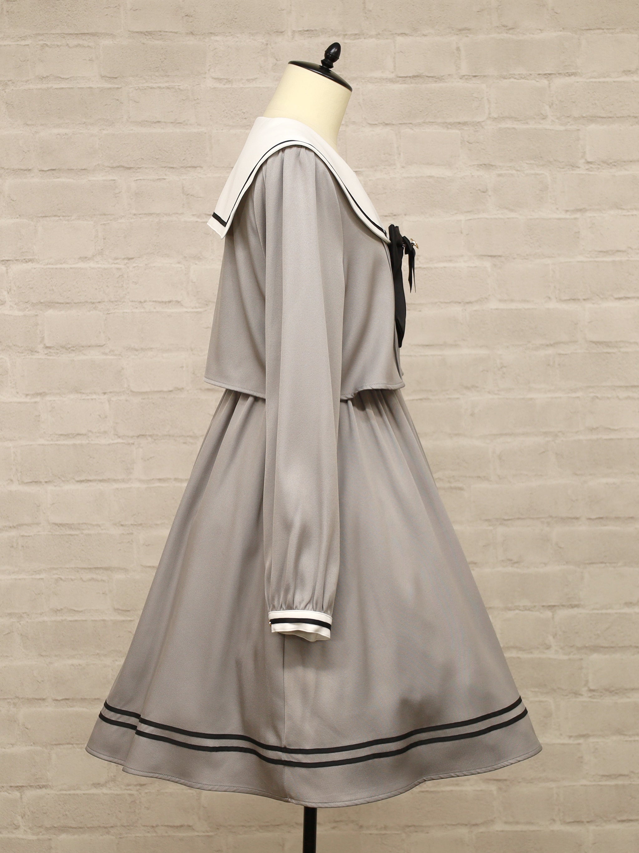 Classical School Setup風セーラーワンピース(ミドル) |Amavel(アマベル)公式サイト