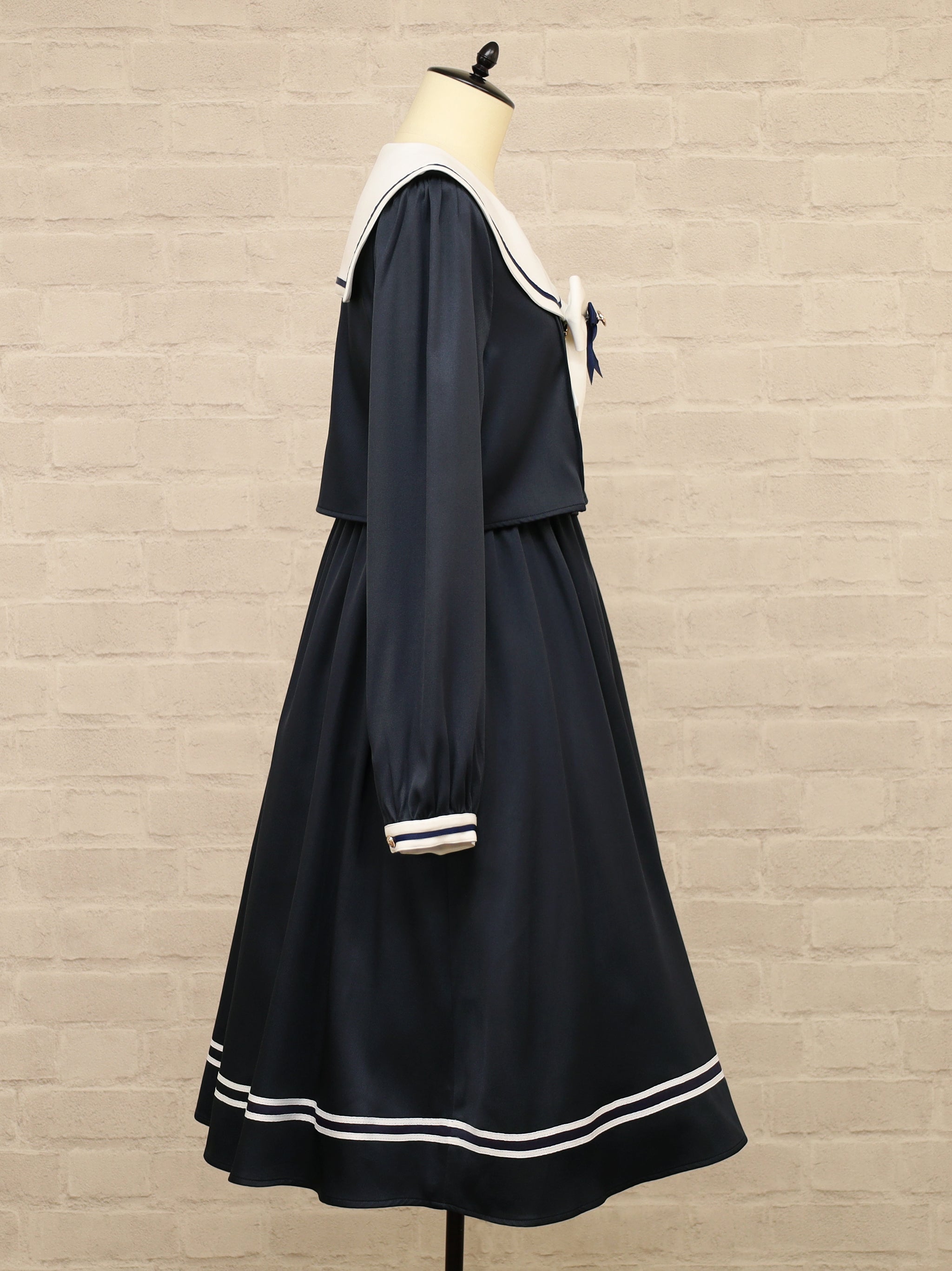 Classical School Setup風セーラーワンピース(ロング) |Amavel(アマベル)公式サイト