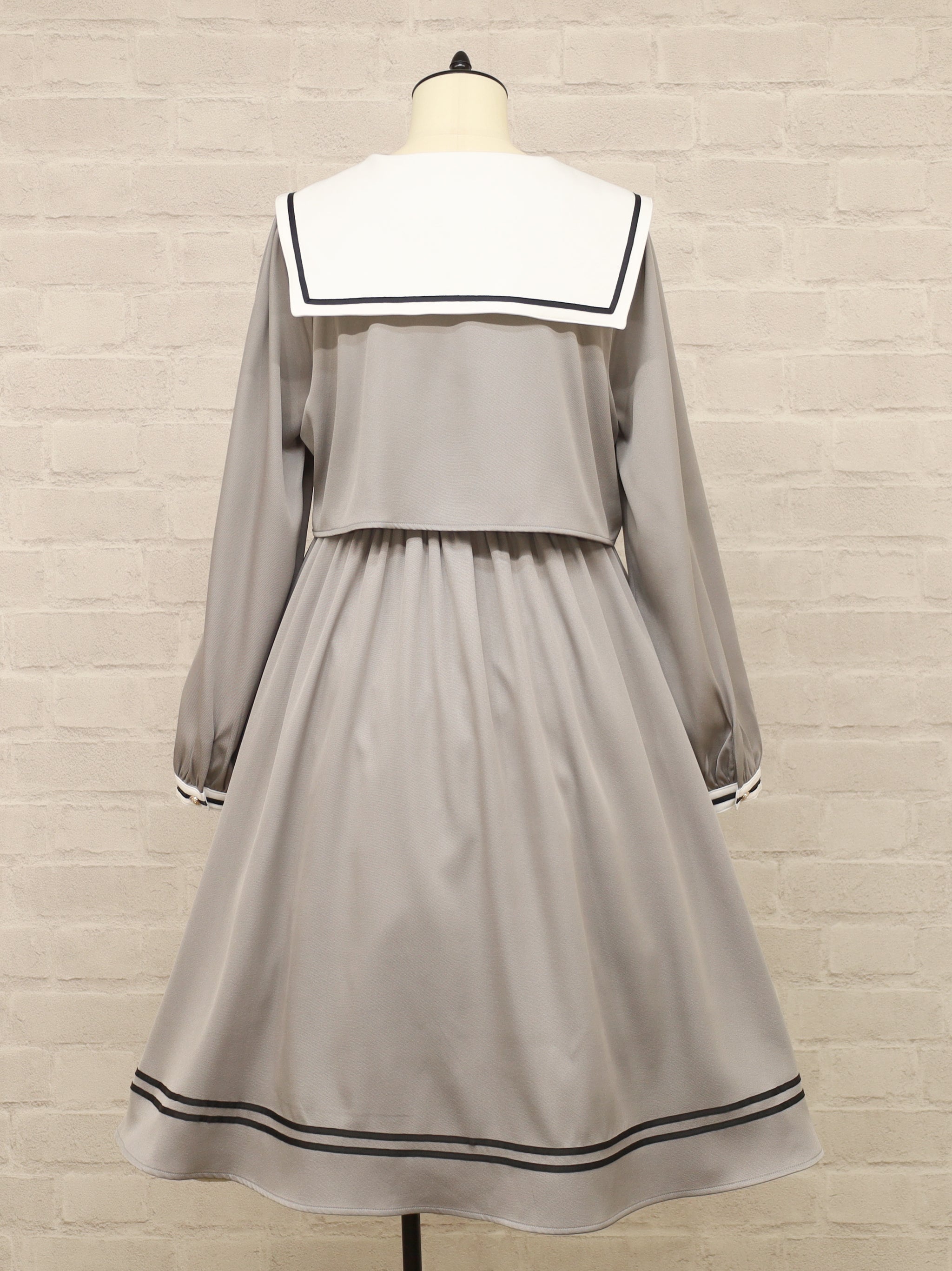 Classical School Setup風セーラーワンピース(ロング) |Amavel(アマベル)公式サイト